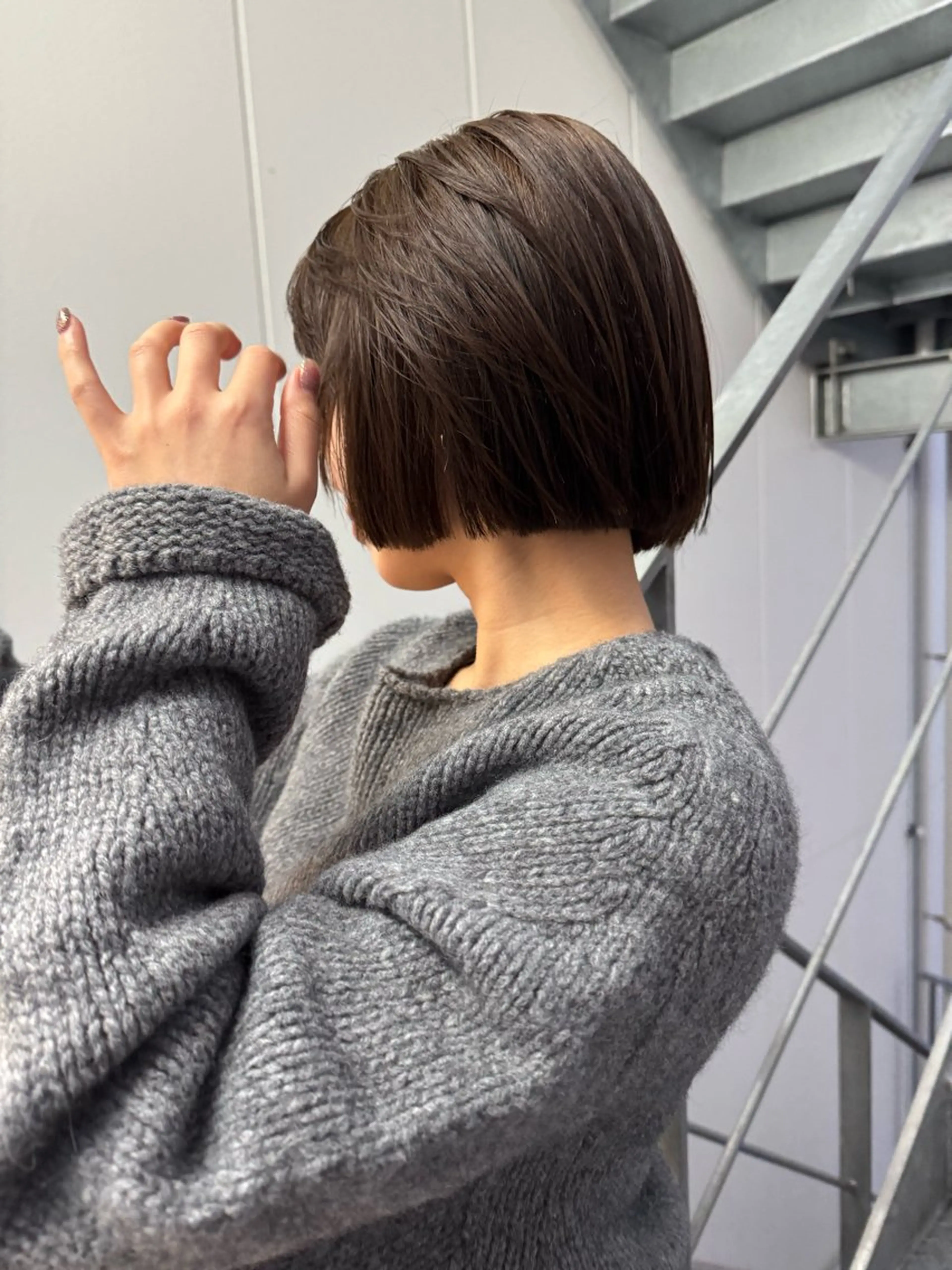 ショート ボブ カット ヘアカラー トリートメント 透明感カラー✴︎ SAYAKAのヘアスタイル