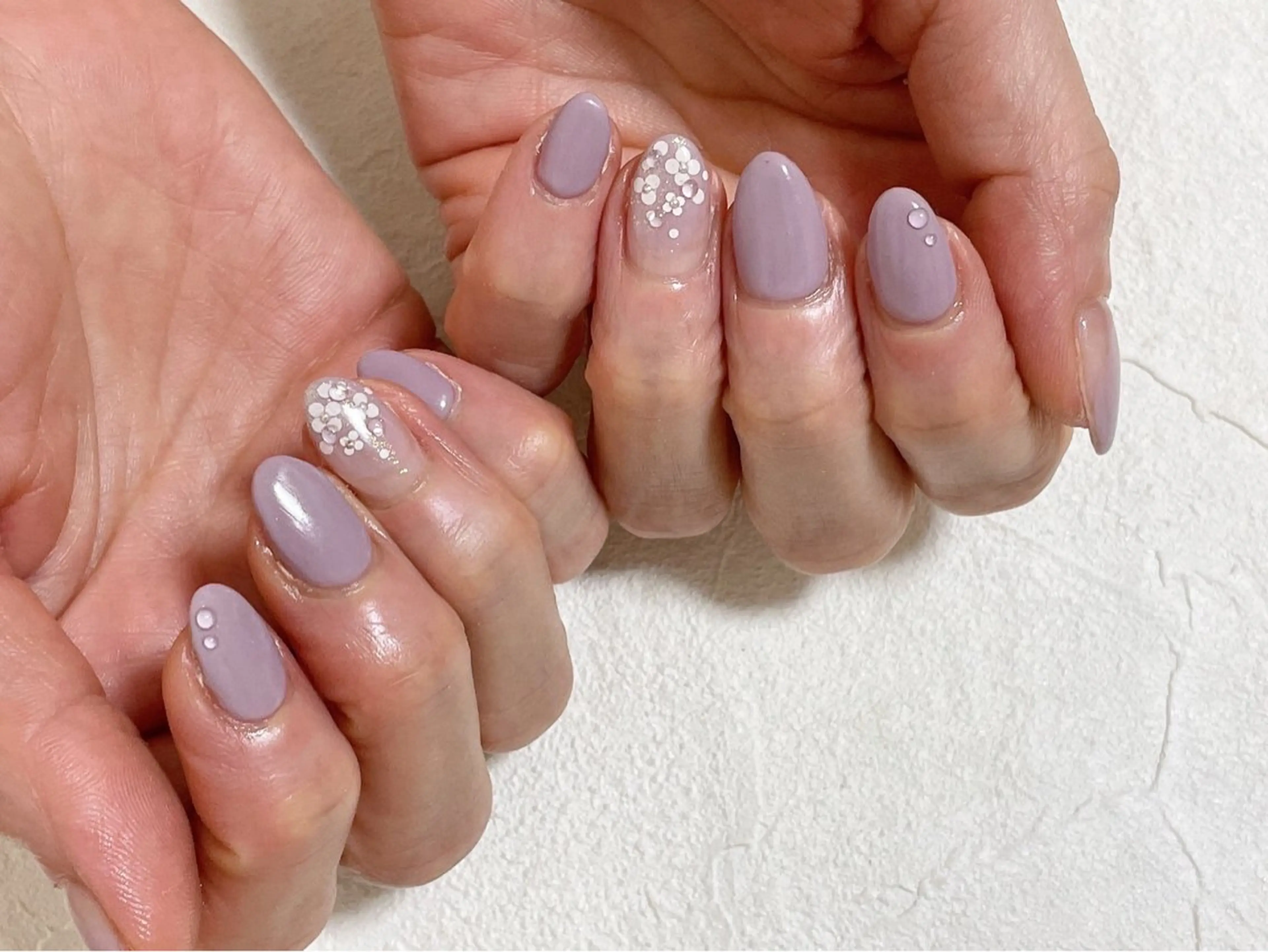 ネイル オーロラネイル フットネイル フレンチネイル ジェルネイル マグネットネイル ハンドネイル kiki nail 二子玉川のネイルデザイン