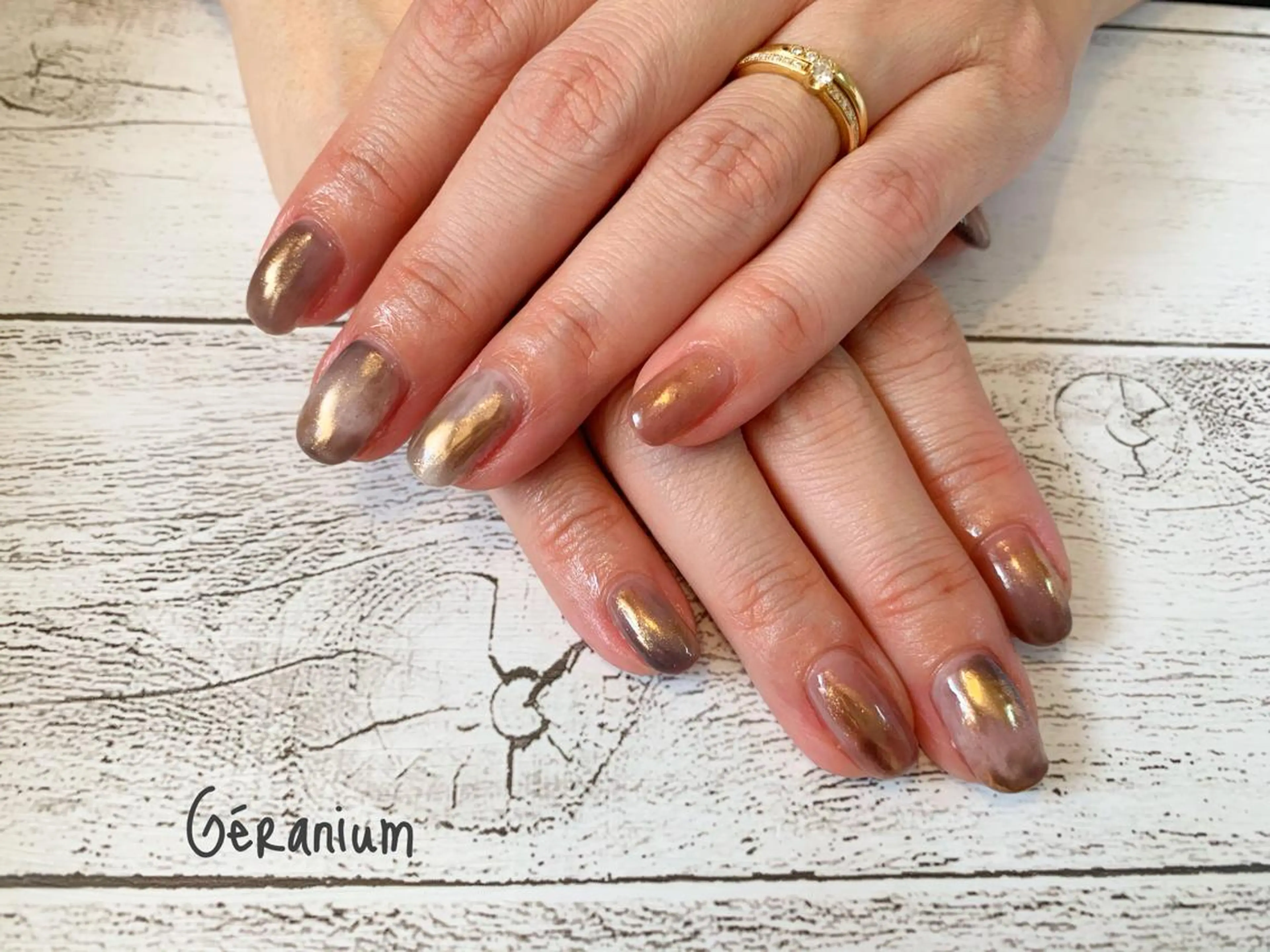 ネイル ハンドネイル GéRanium Harukaのネイルデザイン