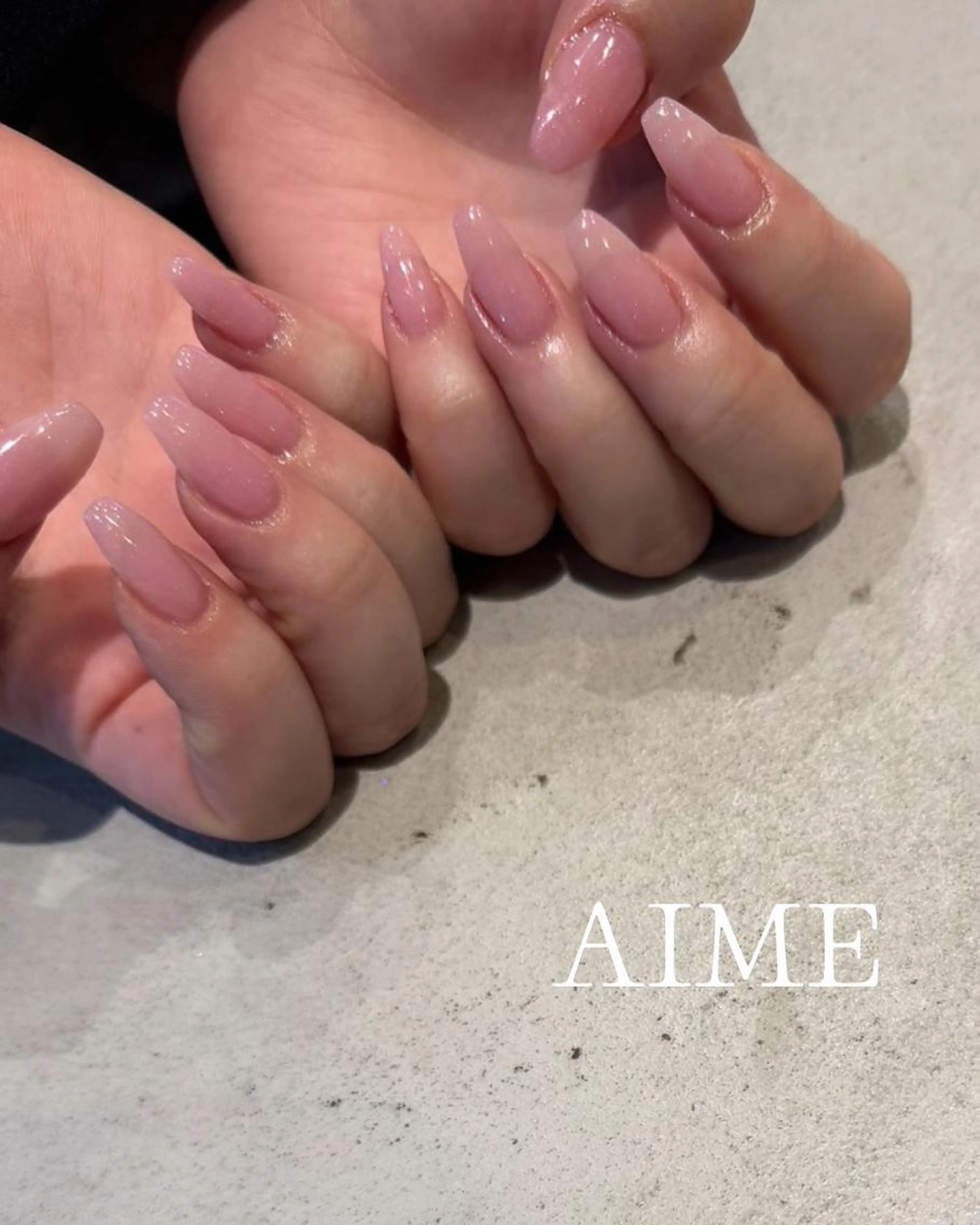 *ハンド*シンプルネイルの写真