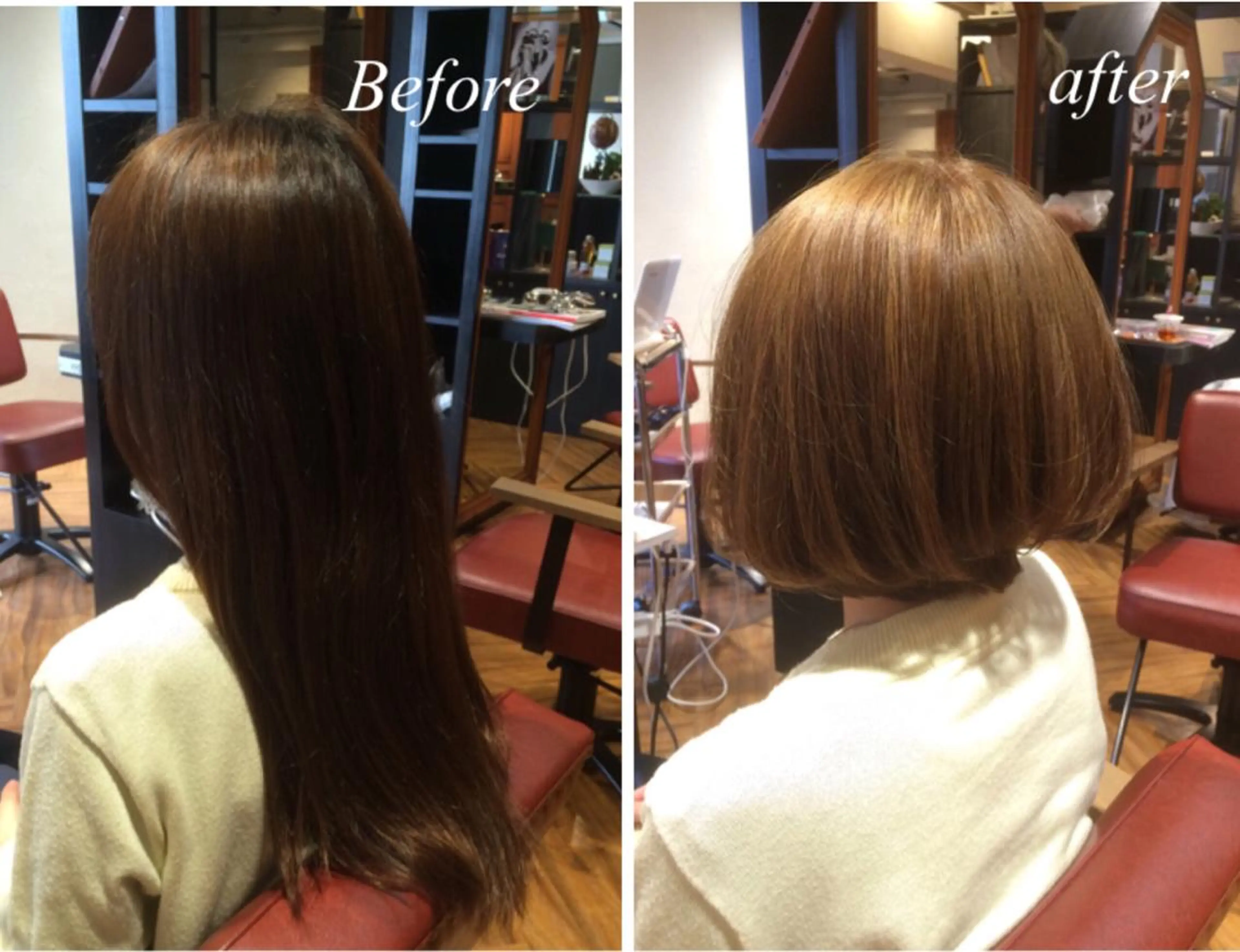 ショート ミディアム セミロング ロング カラー グレージュ カラー/髪質改善スペ シャリスト宮本　伸一のヘアスタイル