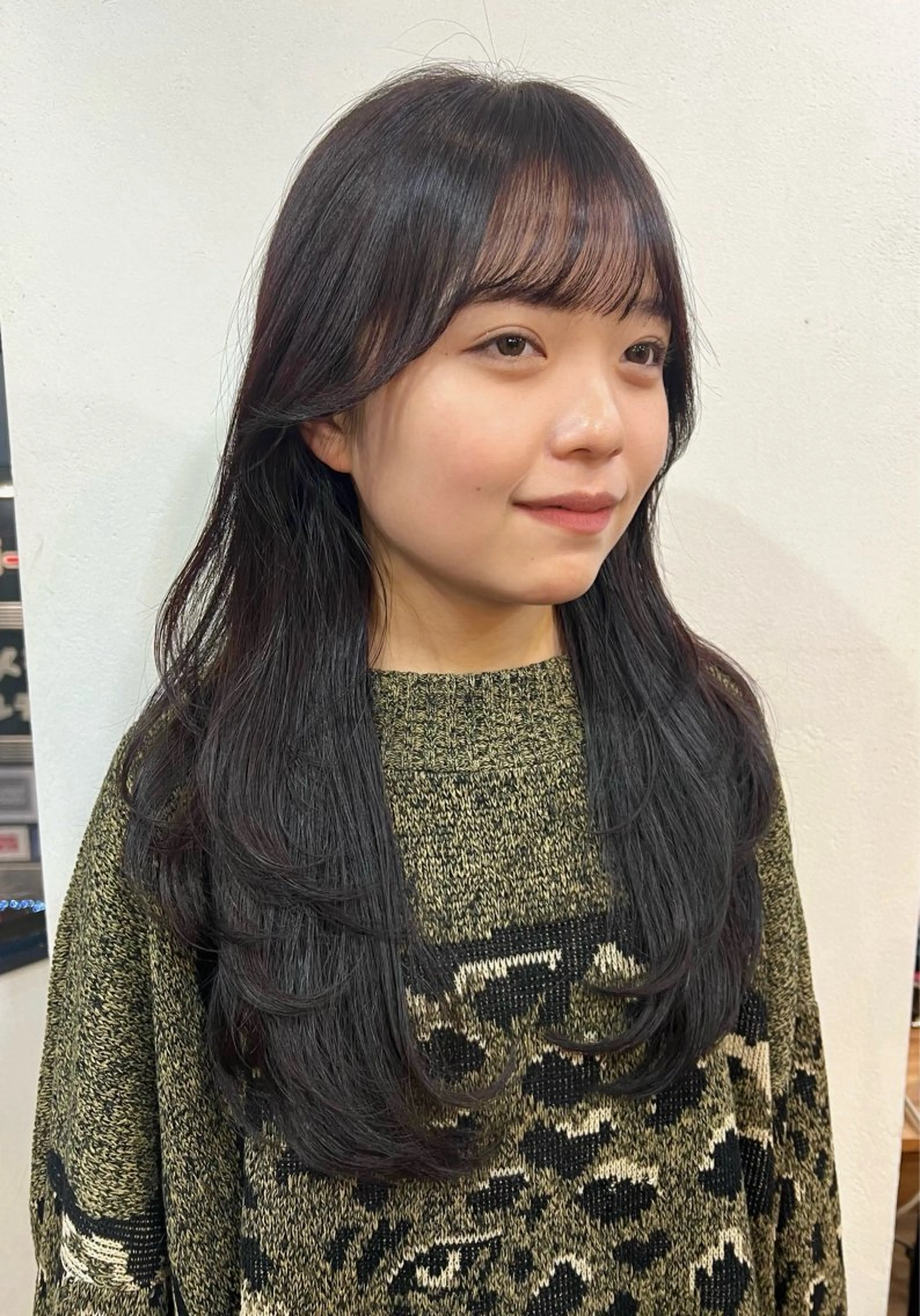 ロング カラー 透明感カラー トリートメント 韓国ヘア 🎀華澄のヘアスタイル