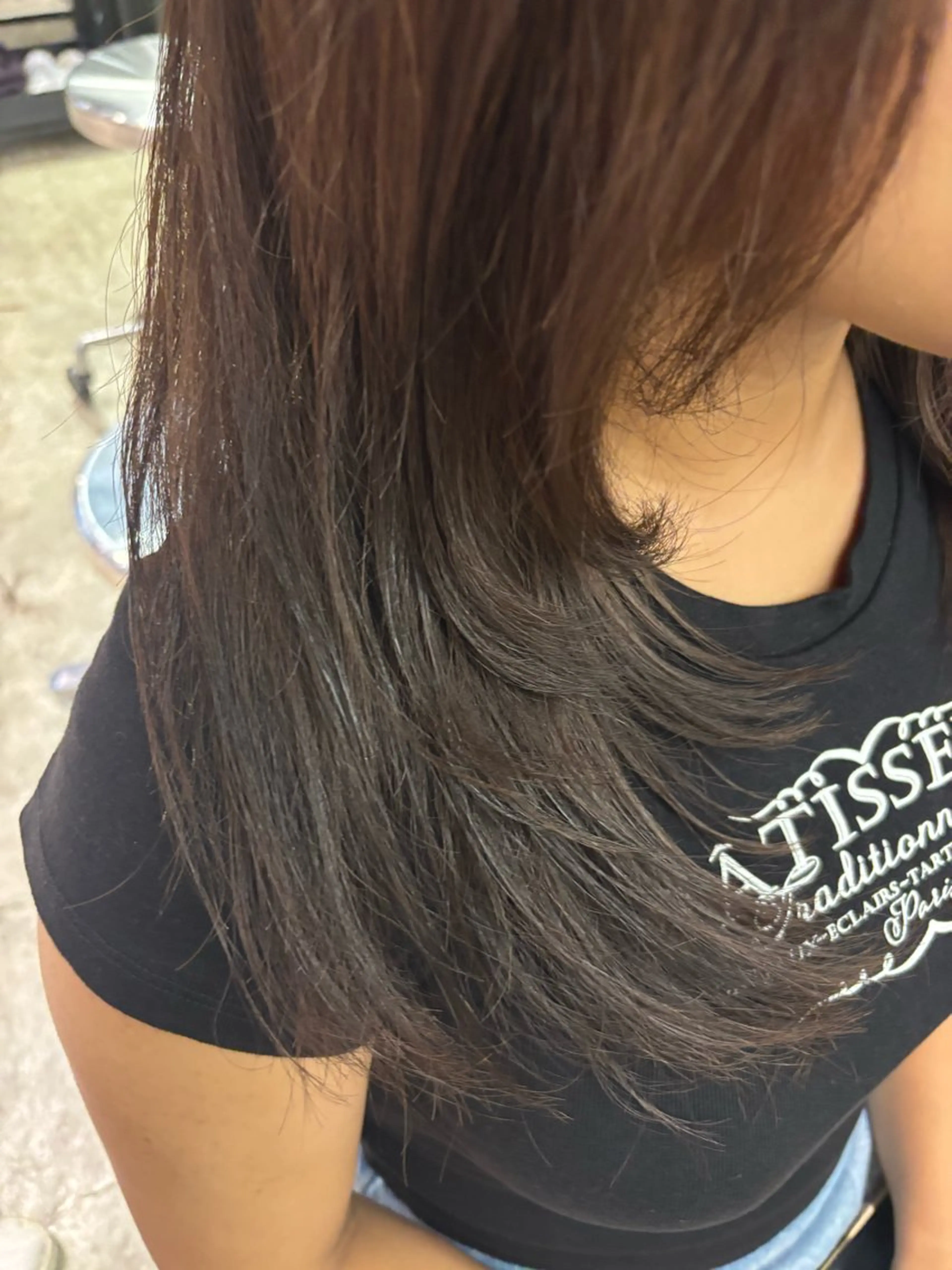 セミロング 成田 楓のヘアスタイル