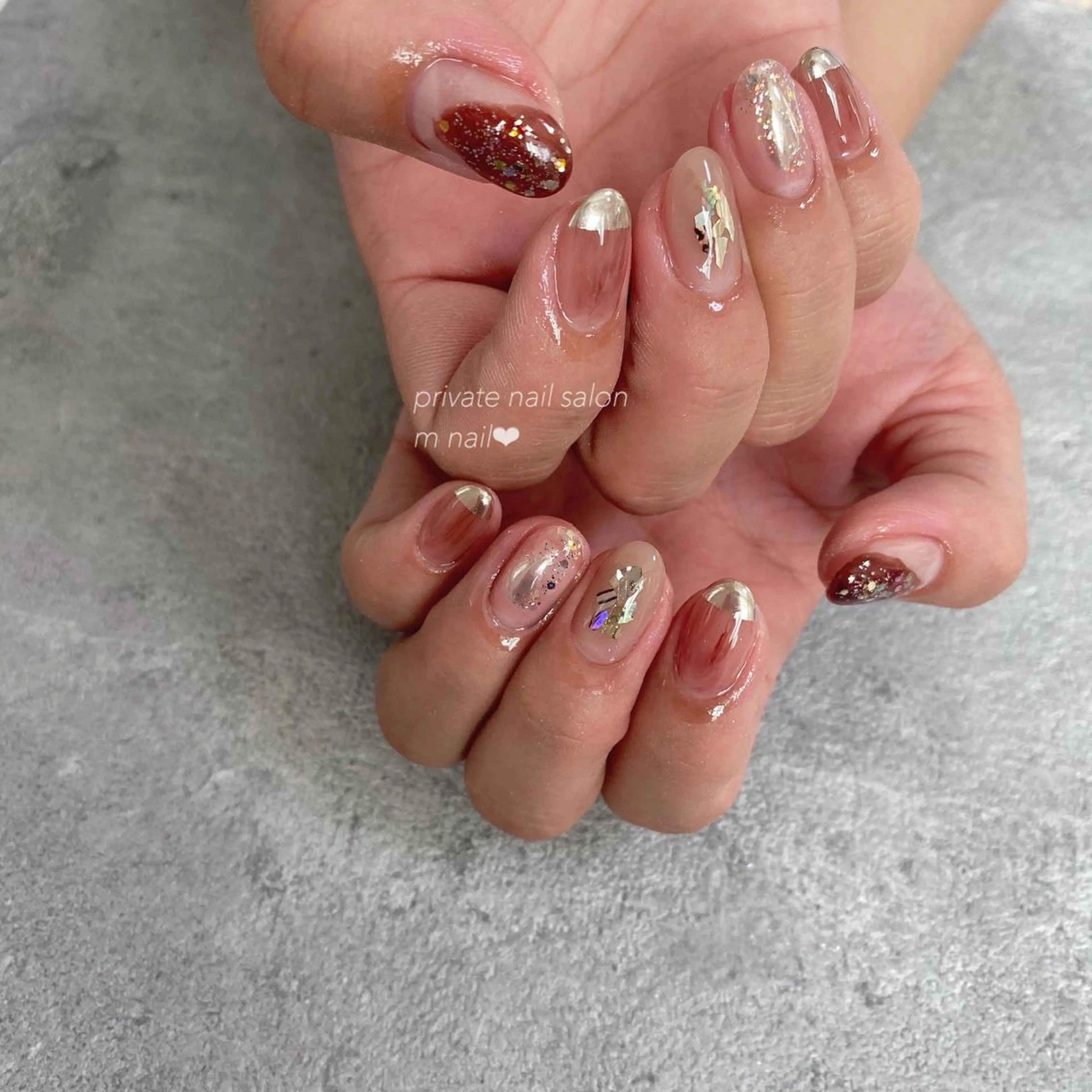 ネイル ハンドネイル 小河原 舞のネイルデザイン