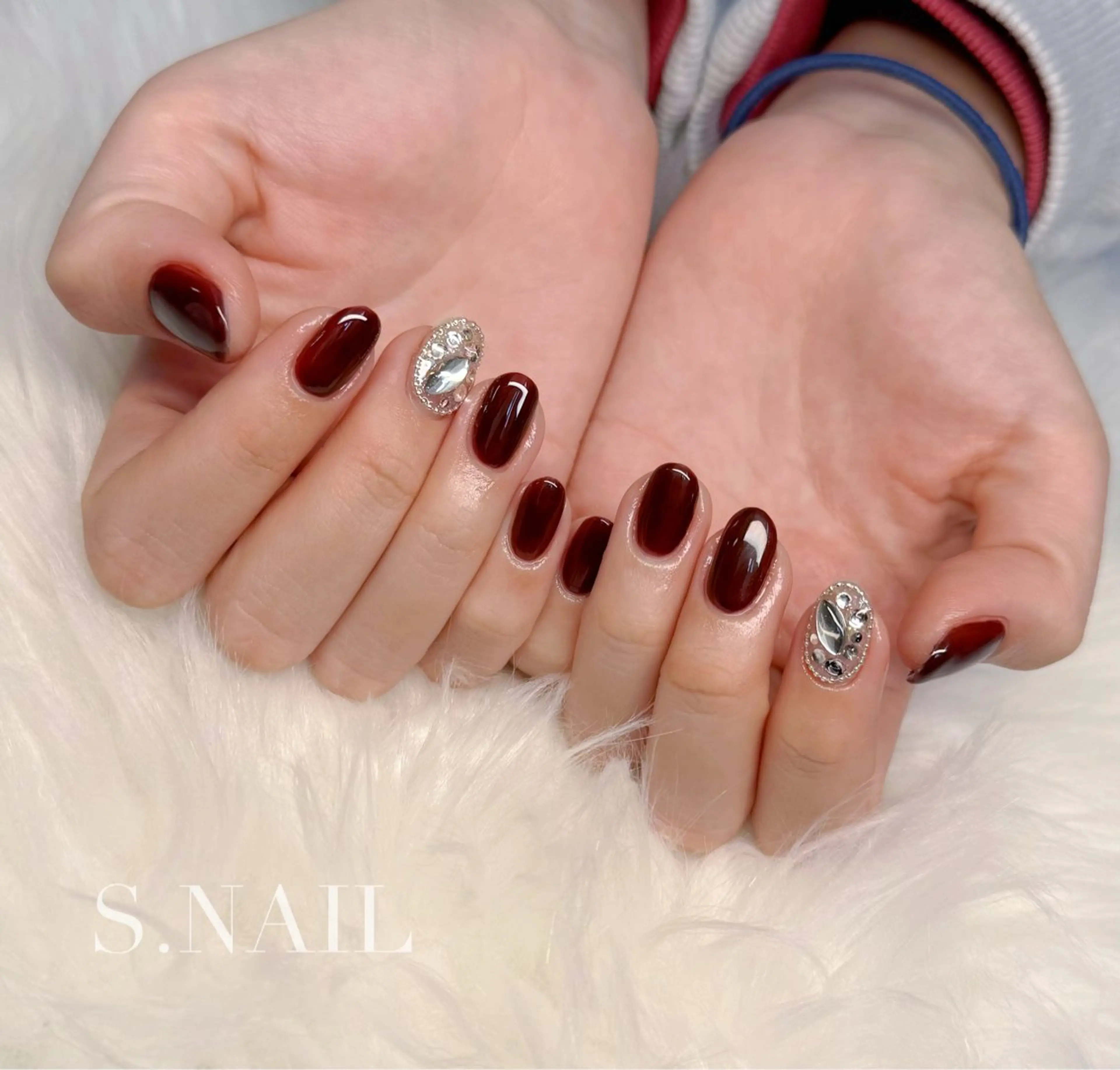 ネイル 持ち込み ハンドネイル S♡NAIL所属・S.NAIL Suuのネイルデザイン