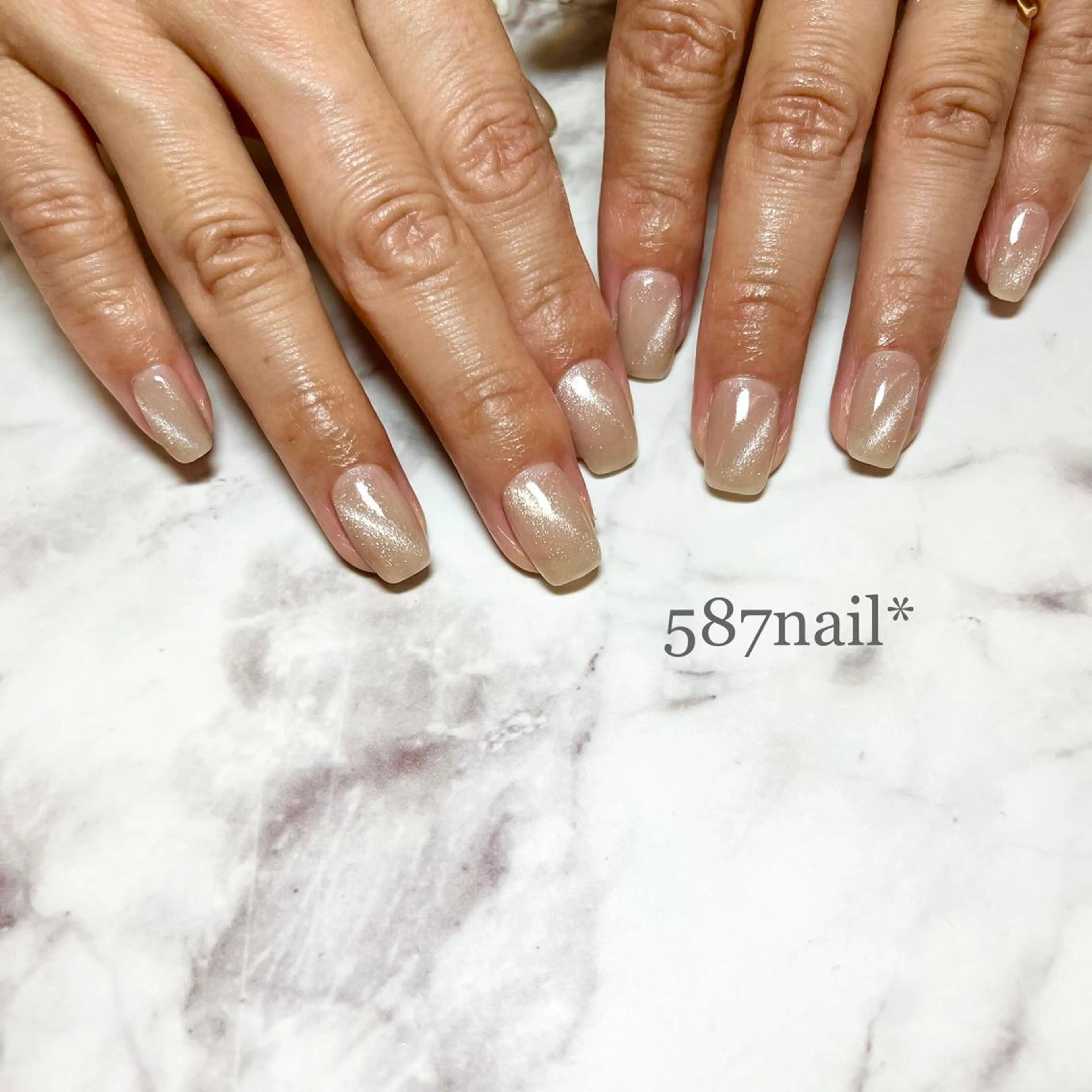 ネイル マグネットネイル ハンドネイル 587nail *のネイルデザイン
