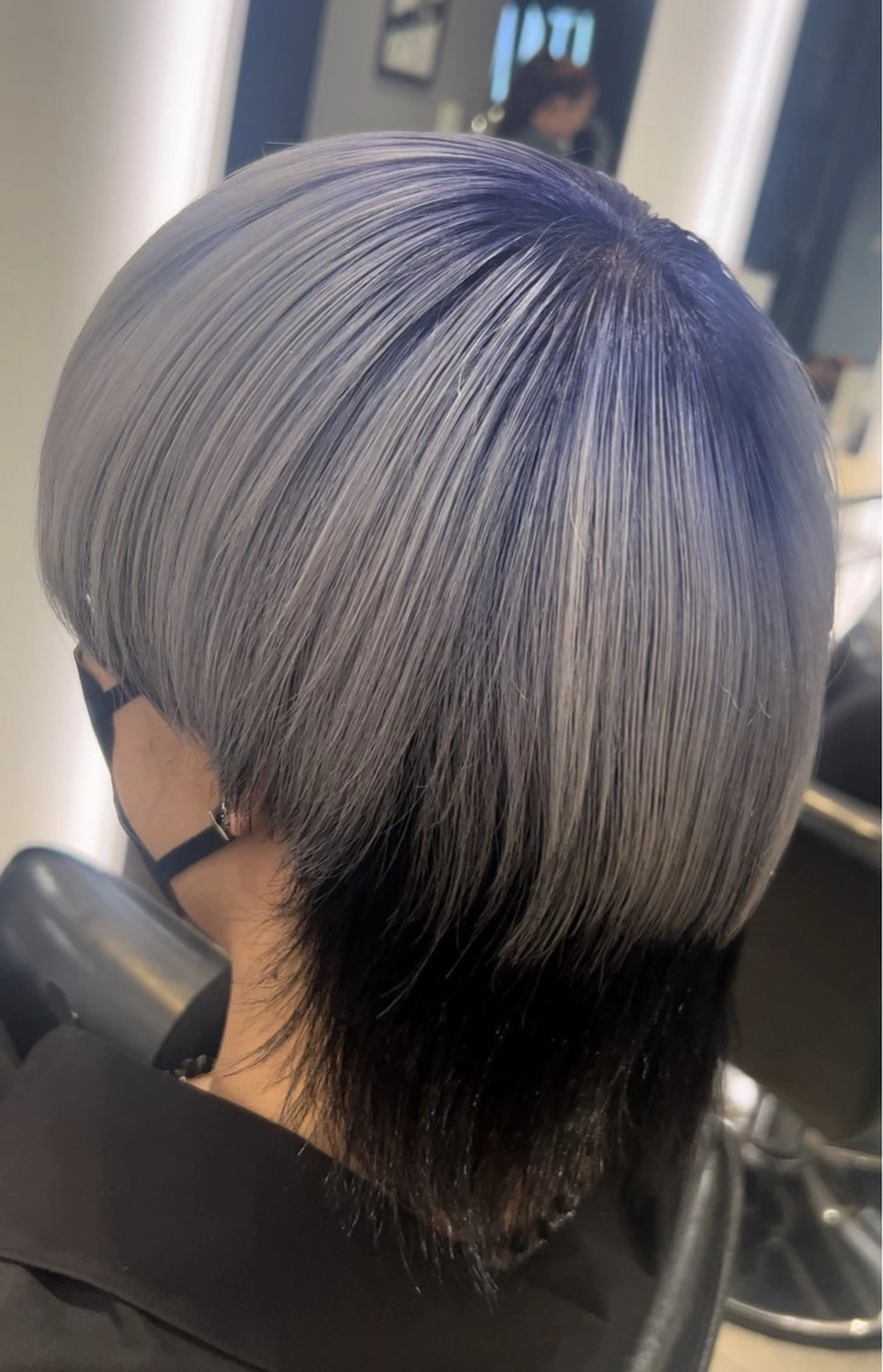 カラー メンズ デザインカラー 立川/ハイトーン/ 髪質改善/田中柚のヘアスタイル