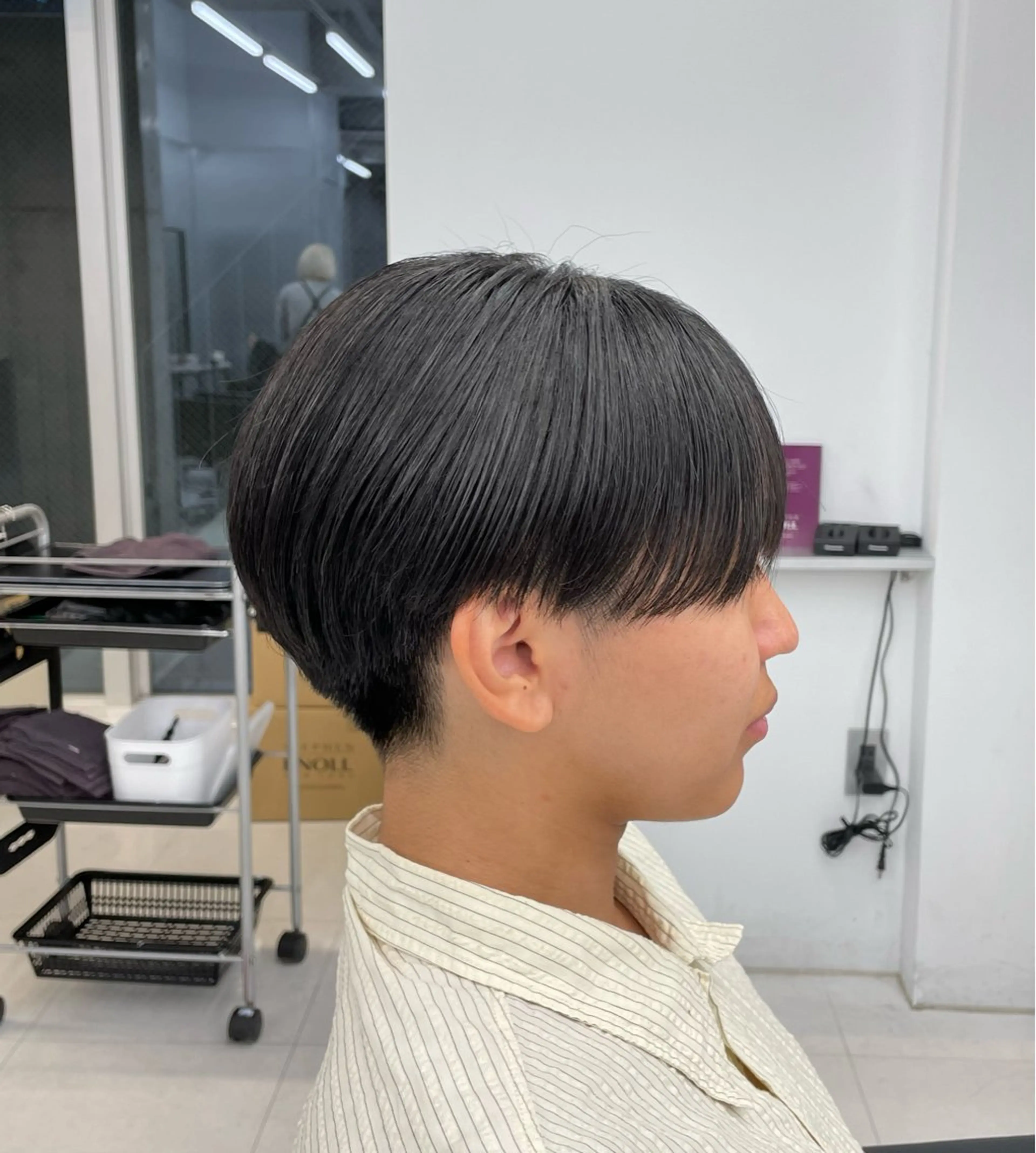 ショート メンズ カット 立川ブリーチ/メンズ ウルフ♱ʜᴀʀᴜᴋᴀのヘアスタイル