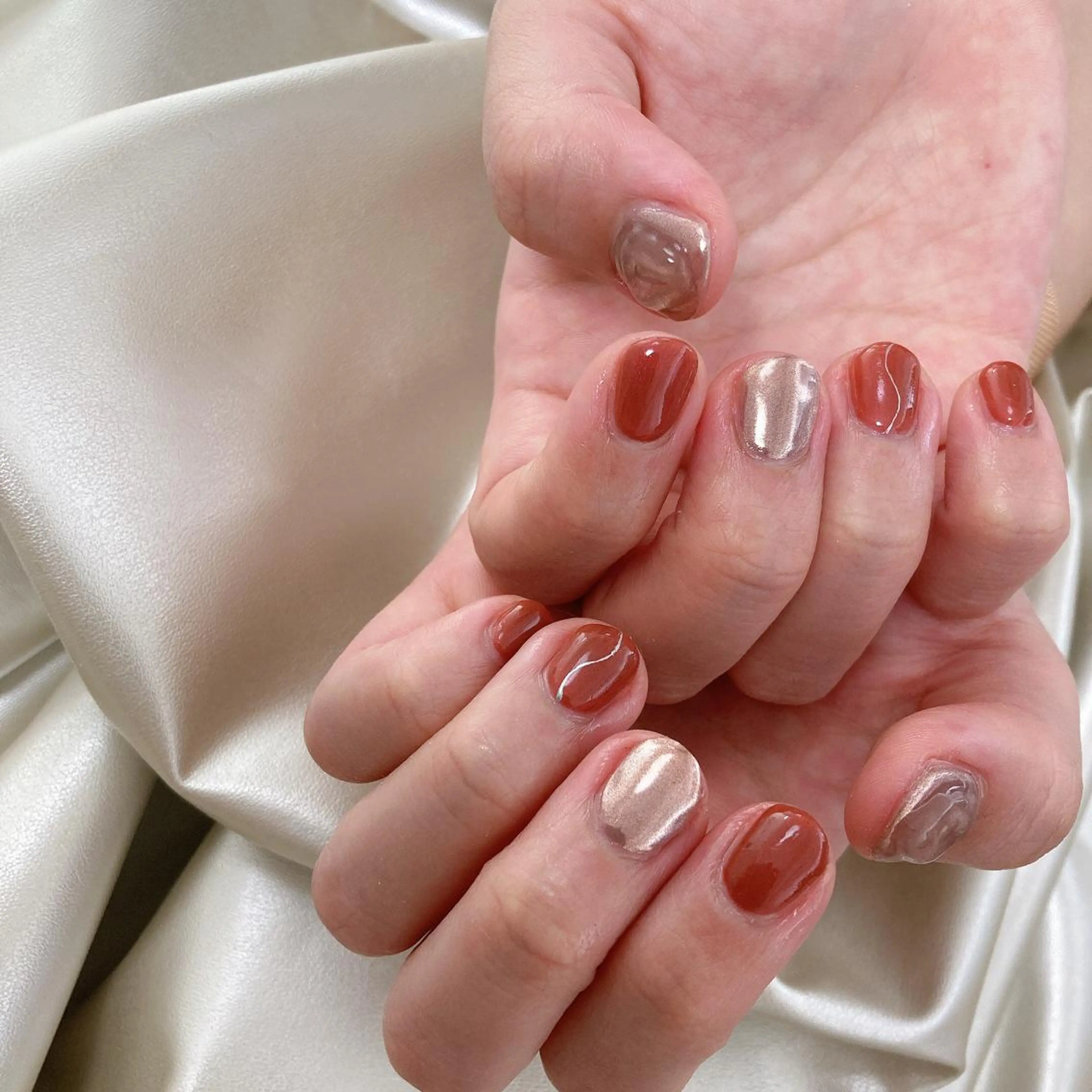 ネイル ハンドネイル Mogu nail 二子玉川のネイルデザイン