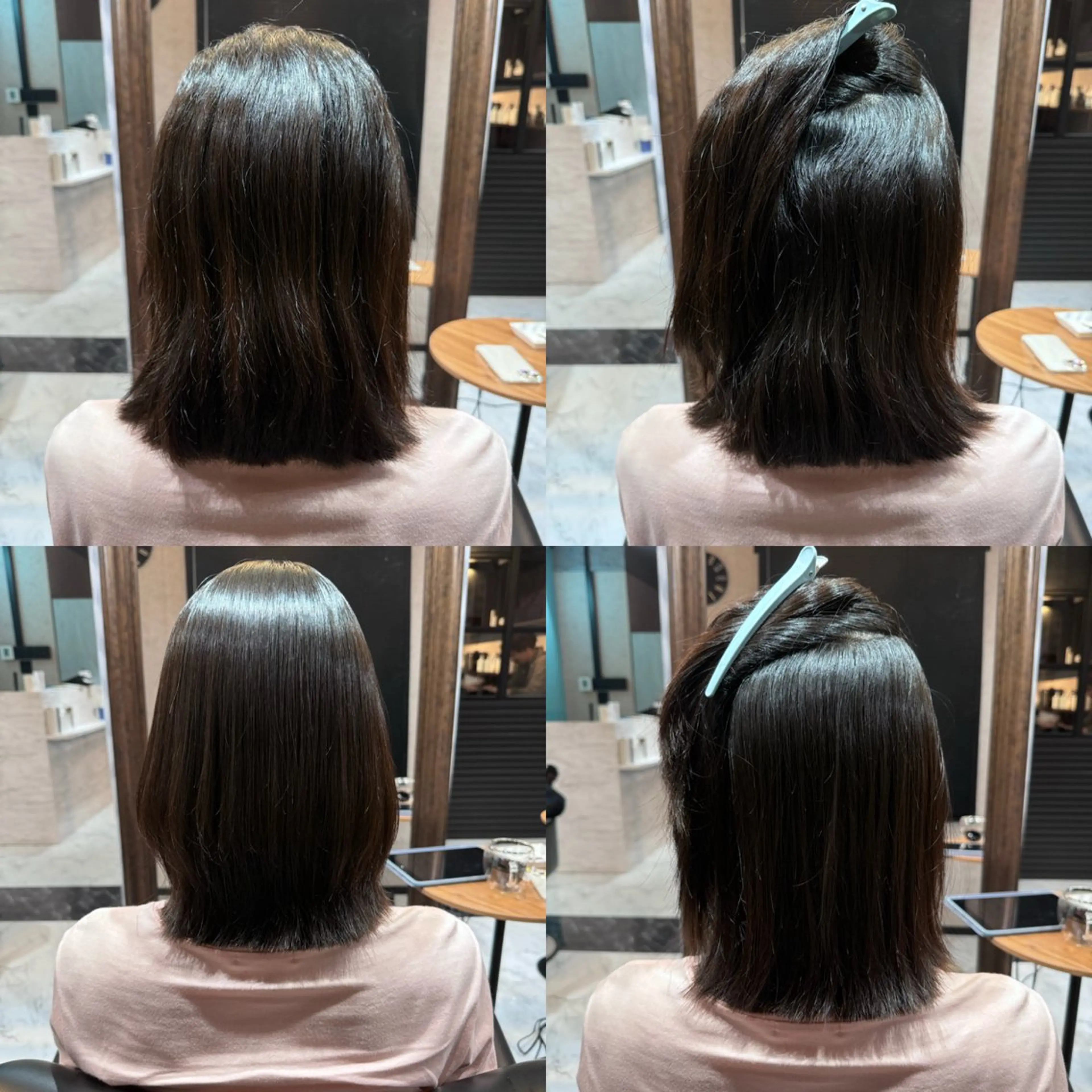 ミディアム 縮毛矯正 LuanaTOKYO 都築佑汰のヘアスタイル