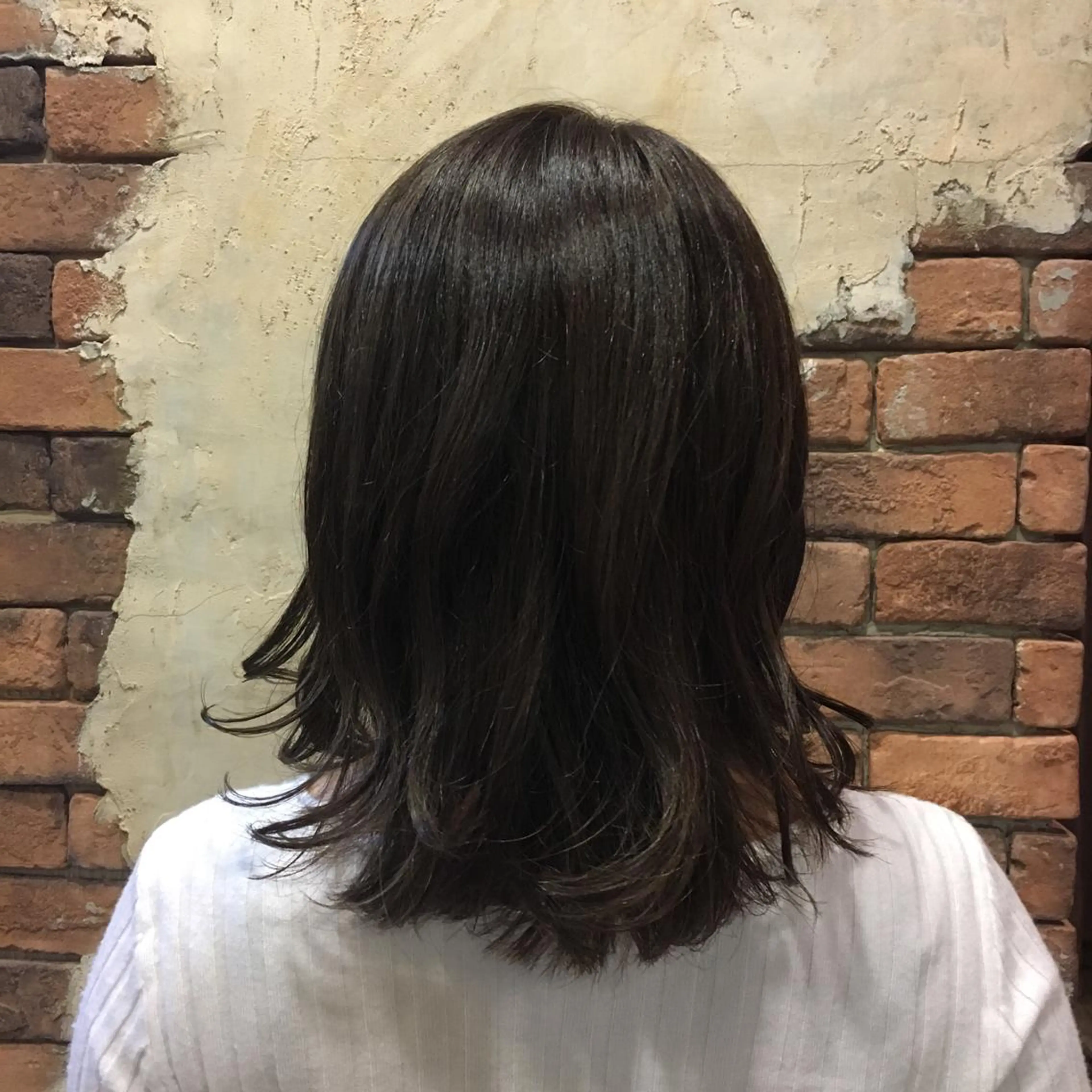 ミディアム カラー パーマ ミディアムパーマ 込山 瑞帆のその他イメージ