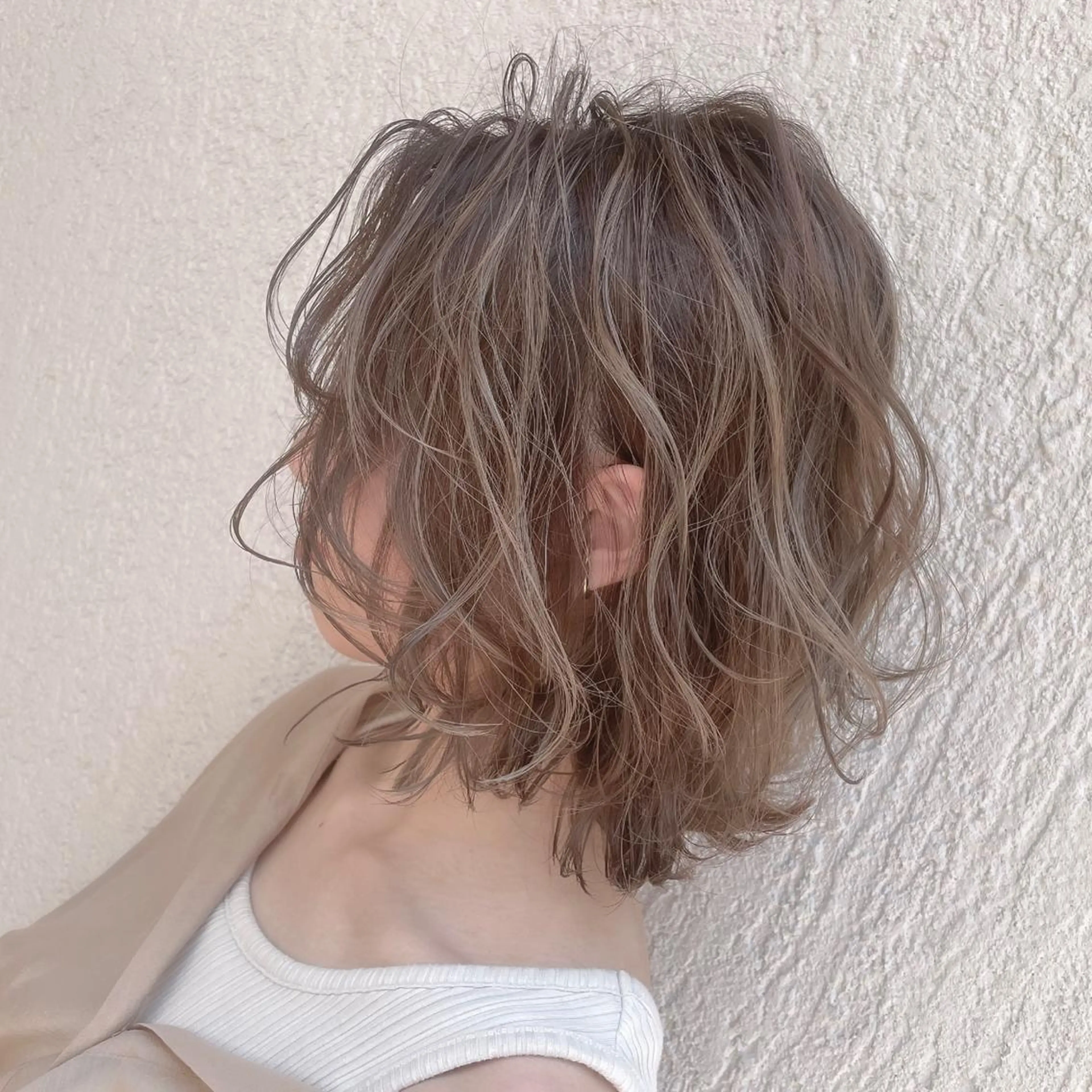 ミディアム カラー beauty beast前田店のヘアスタイル