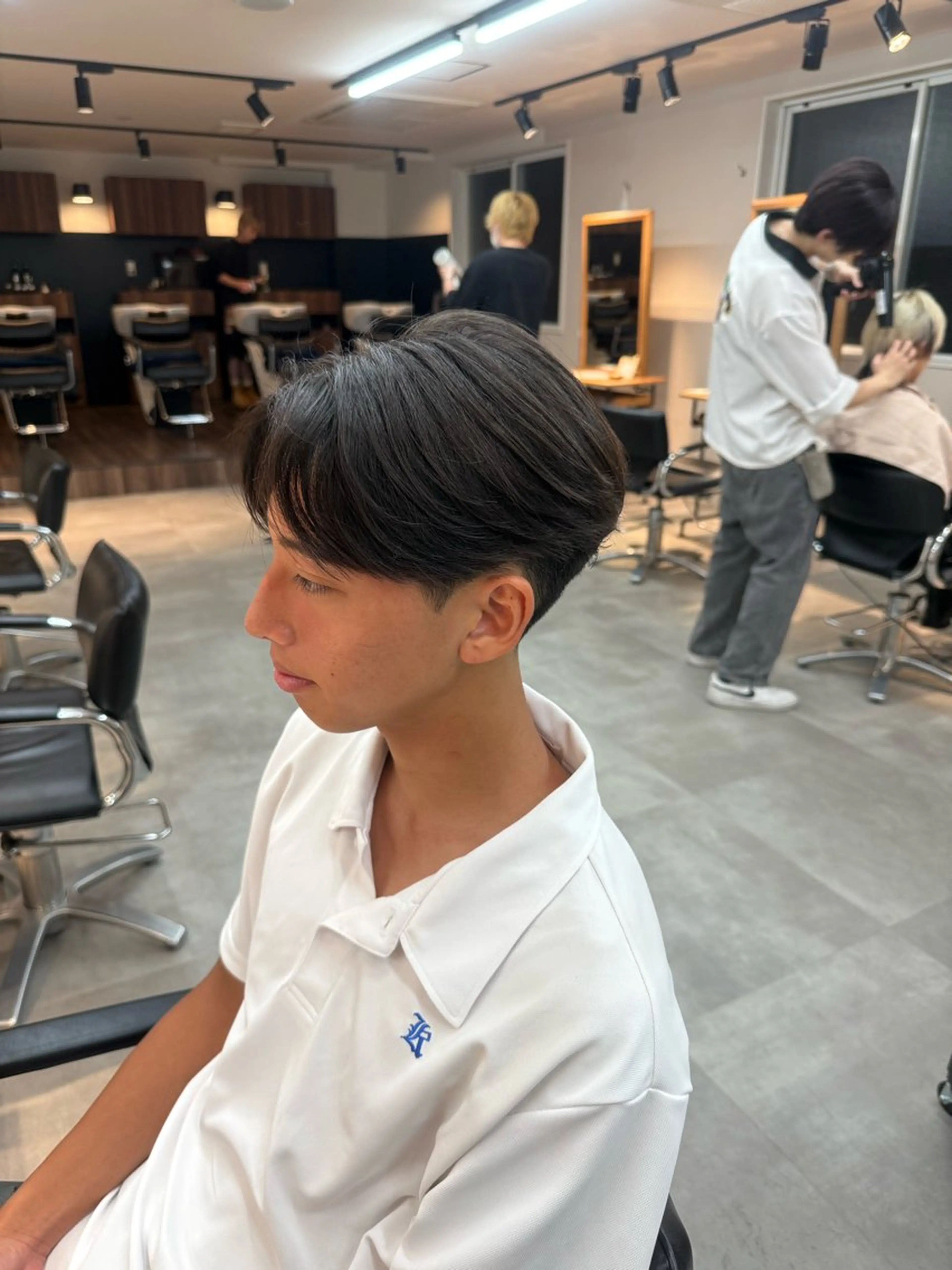 メンズ ダウンパーマ フェザーパーマ カルマパーマ メンズ韓国風 メンズパーマ カット 縮毛矯正 垢抜けへの近道✂️ メンズ縮毛矯正/齊藤のヘアスタイル