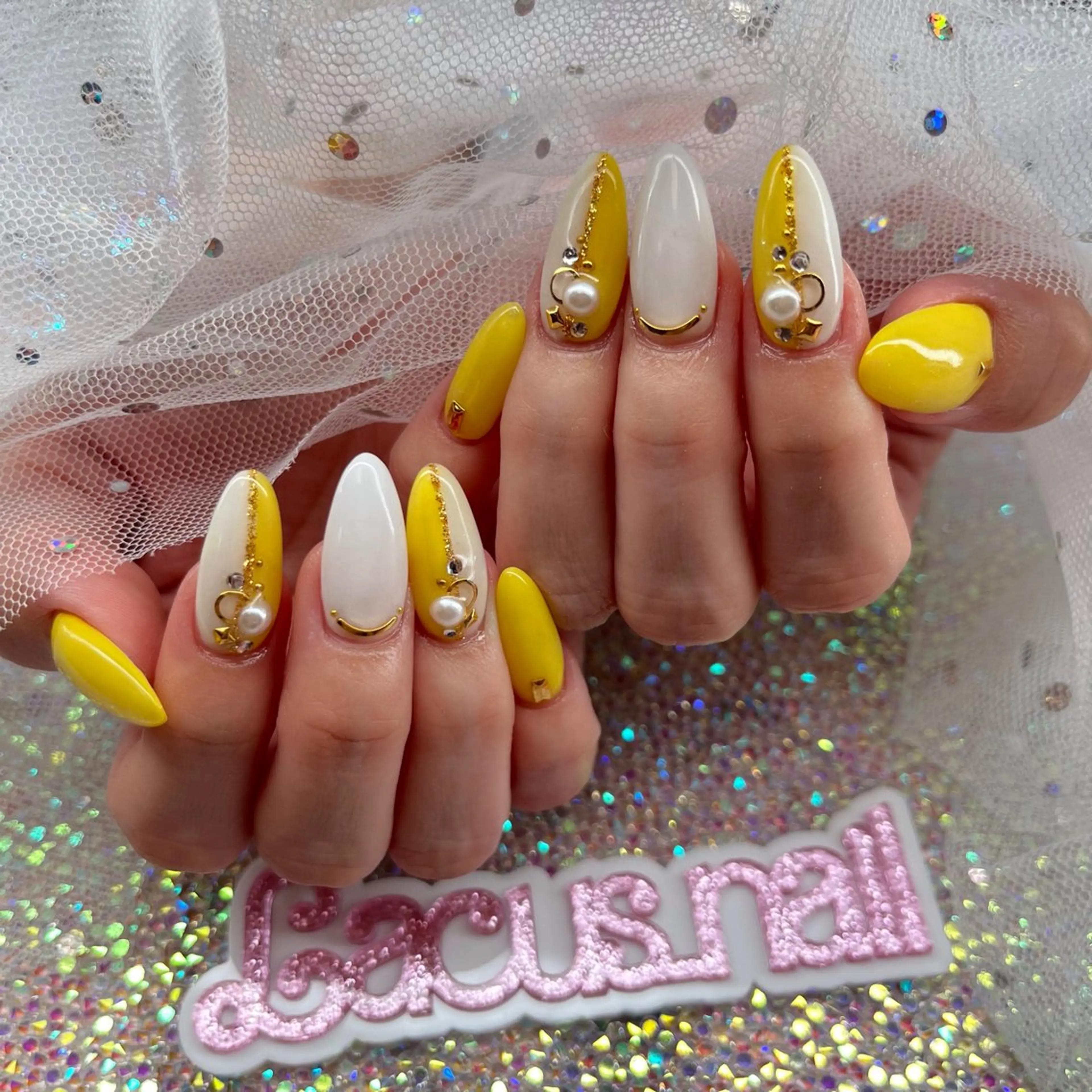 ネイル アートネイル スカルプネイル Nail Salon Lacusのネイルデザイン