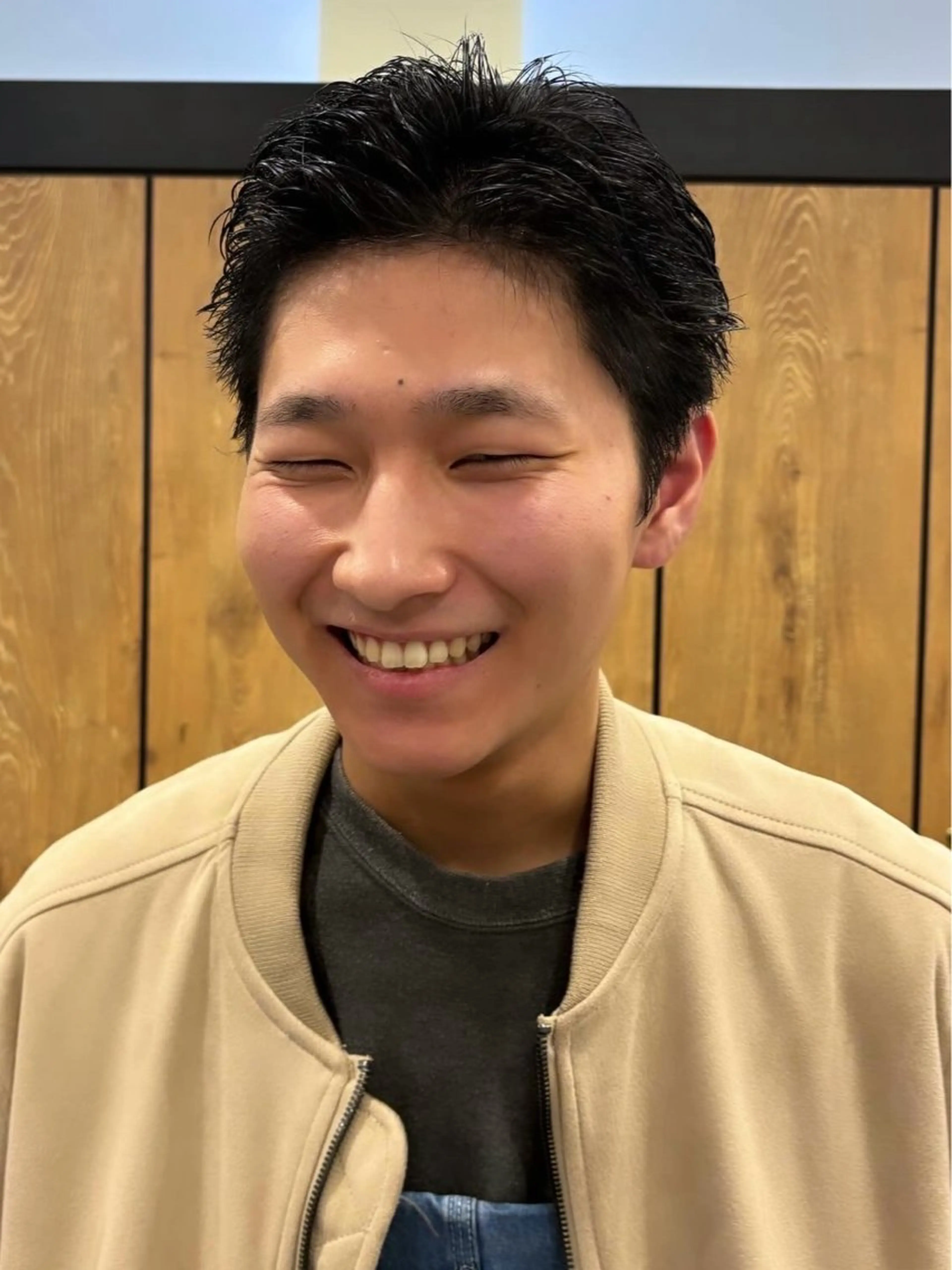 ショート メンズ しの　ゆきの THE REMMYのヘアスタイル