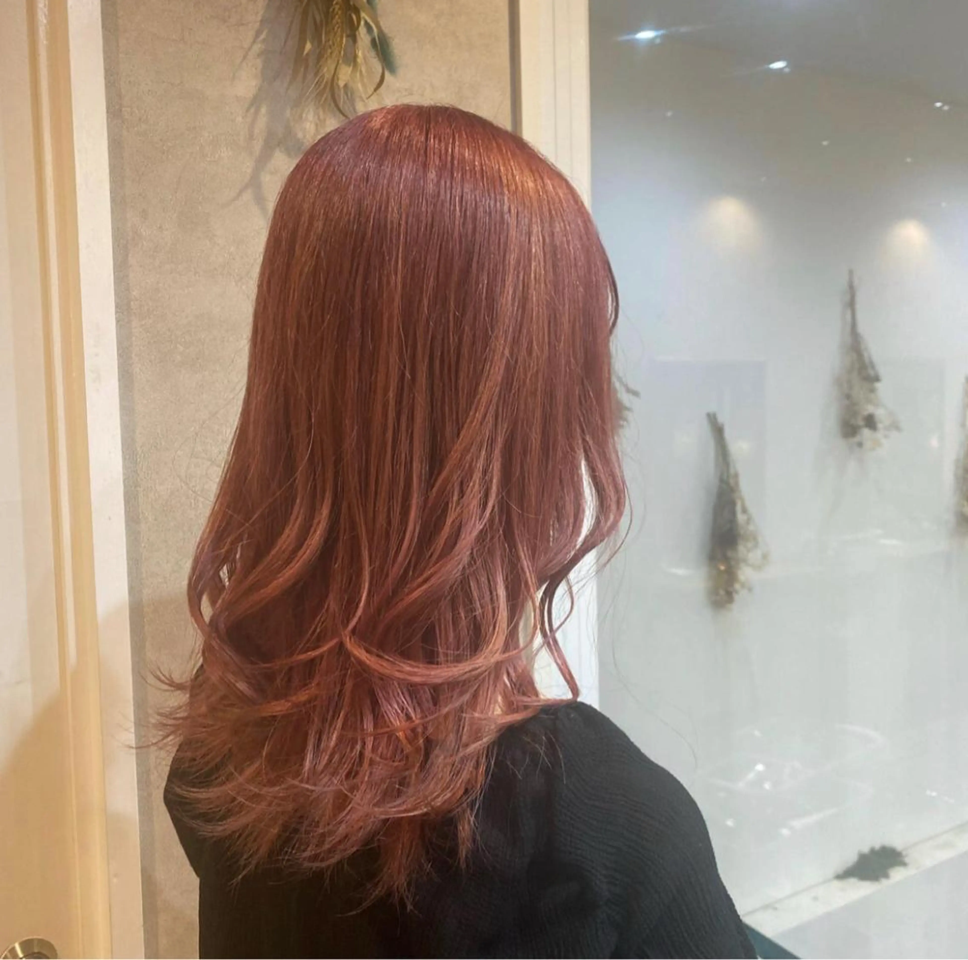 ロング カラー ブリーチ ピンクカラー ヘアカラー silk🕯 hikaruのヘアスタイル