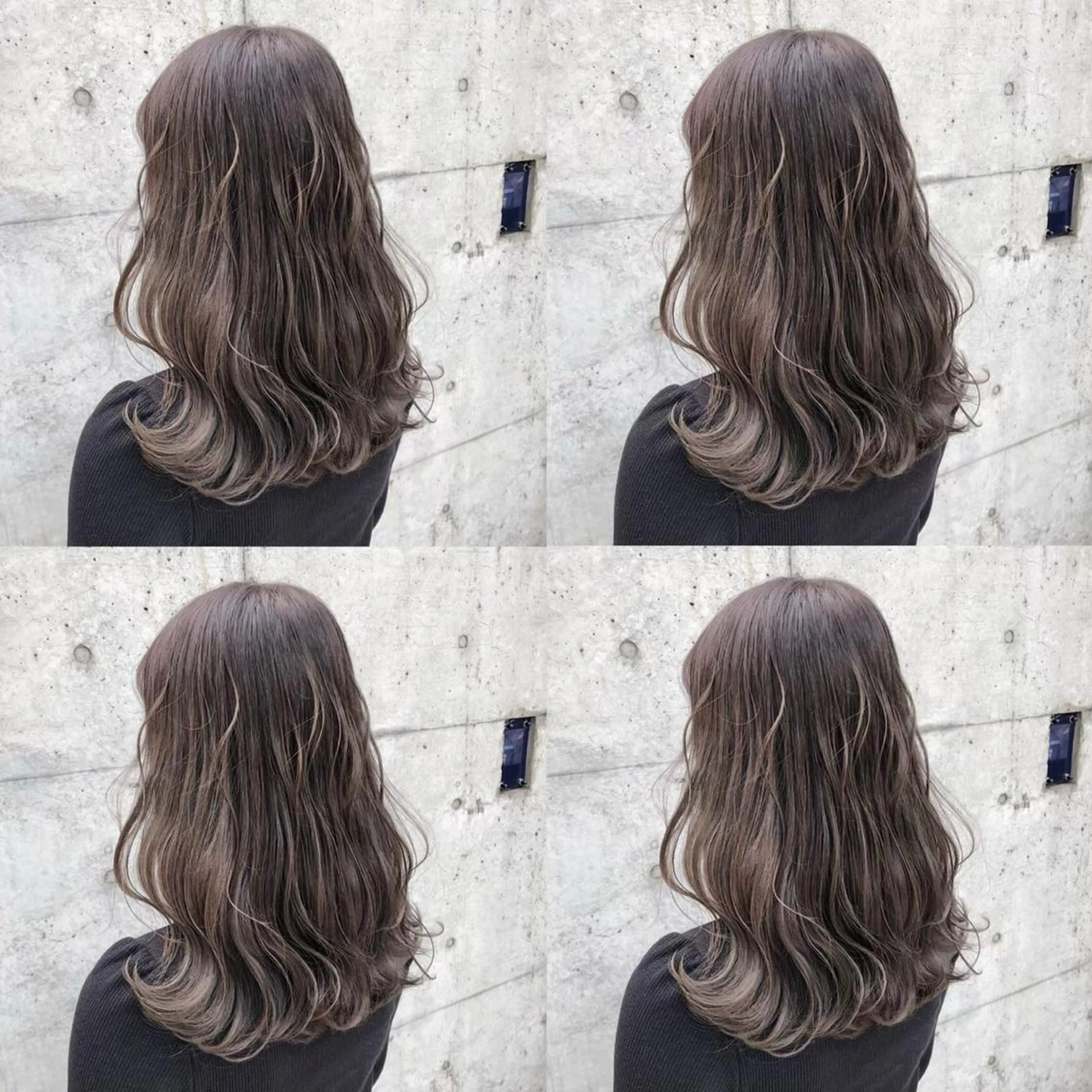 ロング カラー ヘアアレンジ ネイル マツエク・マツパ メンズ人気NO,1 Genieジーニーのヘアスタイル