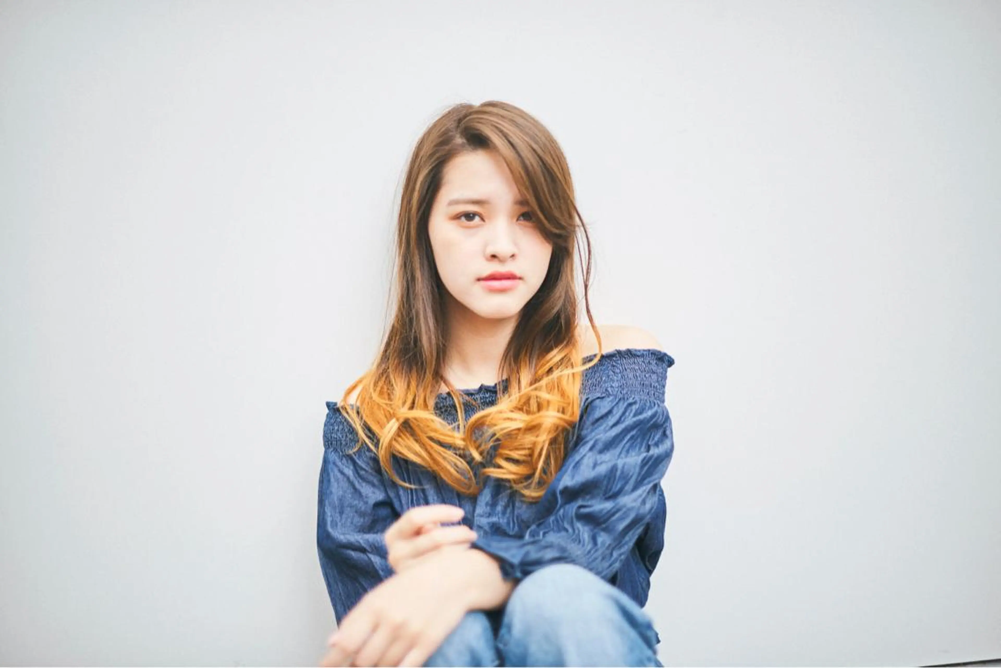 ロング カラー ＊くせ毛に特化＊ 【yun】のヘアスタイル