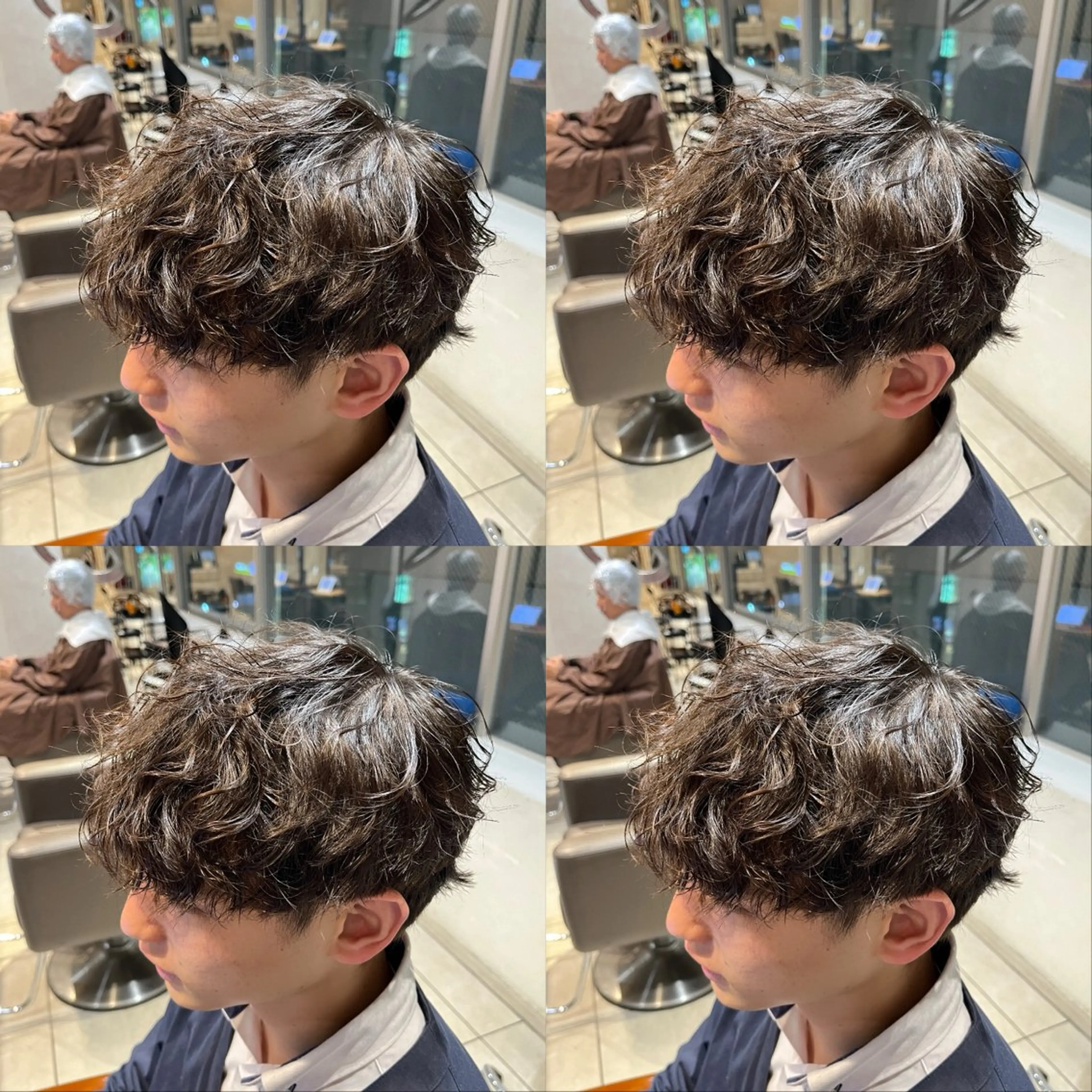 パーマ スパイラルパーマ haru新宿所属・新宿/美髪/髪質改善 🫧リョウ🫧のヘアスタイル