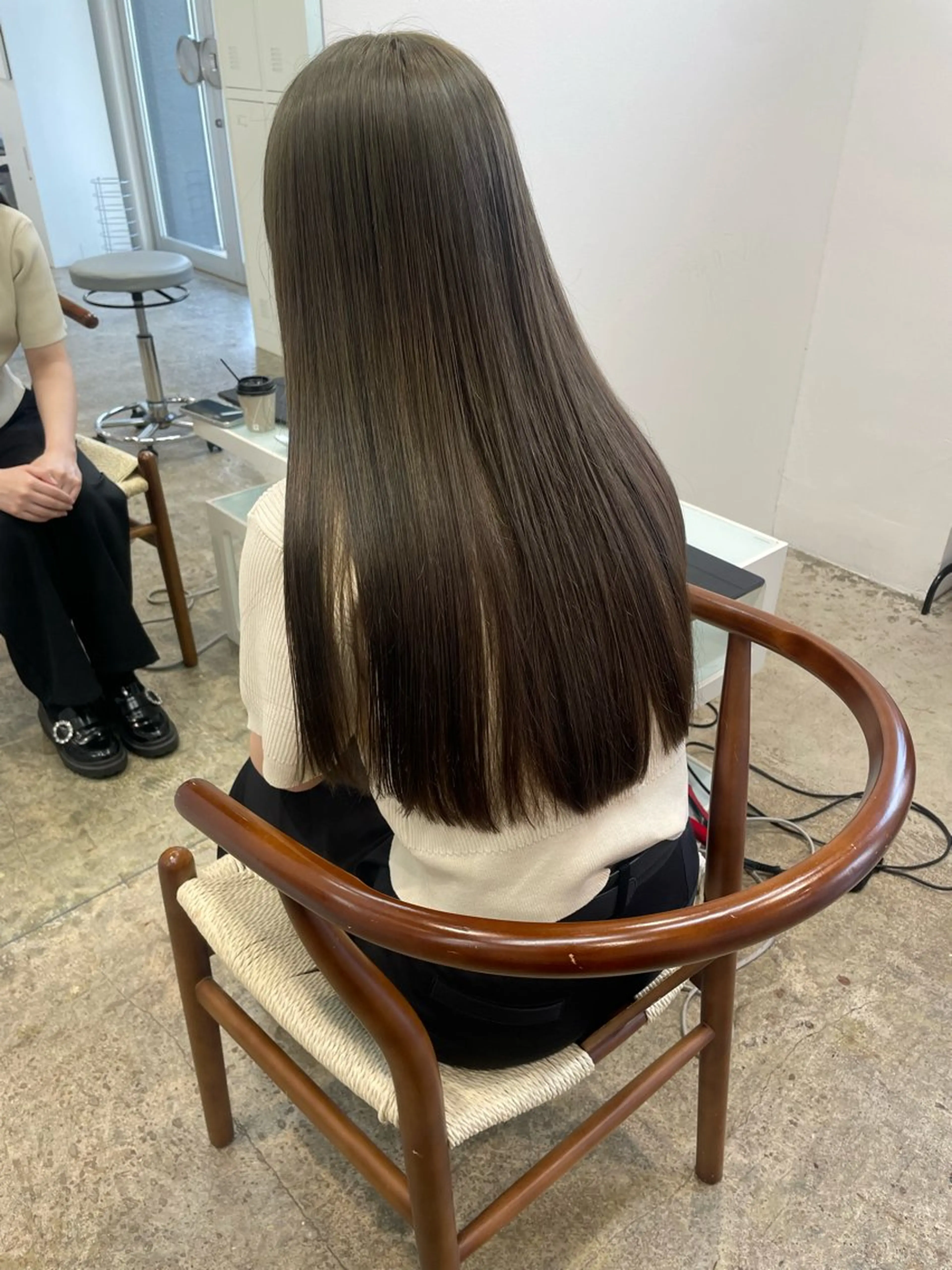 ロング カラー カット ヘアカラー 𝘚𝘶𝘻𝘶 𓂃𓈒𓏸のヘアスタイル