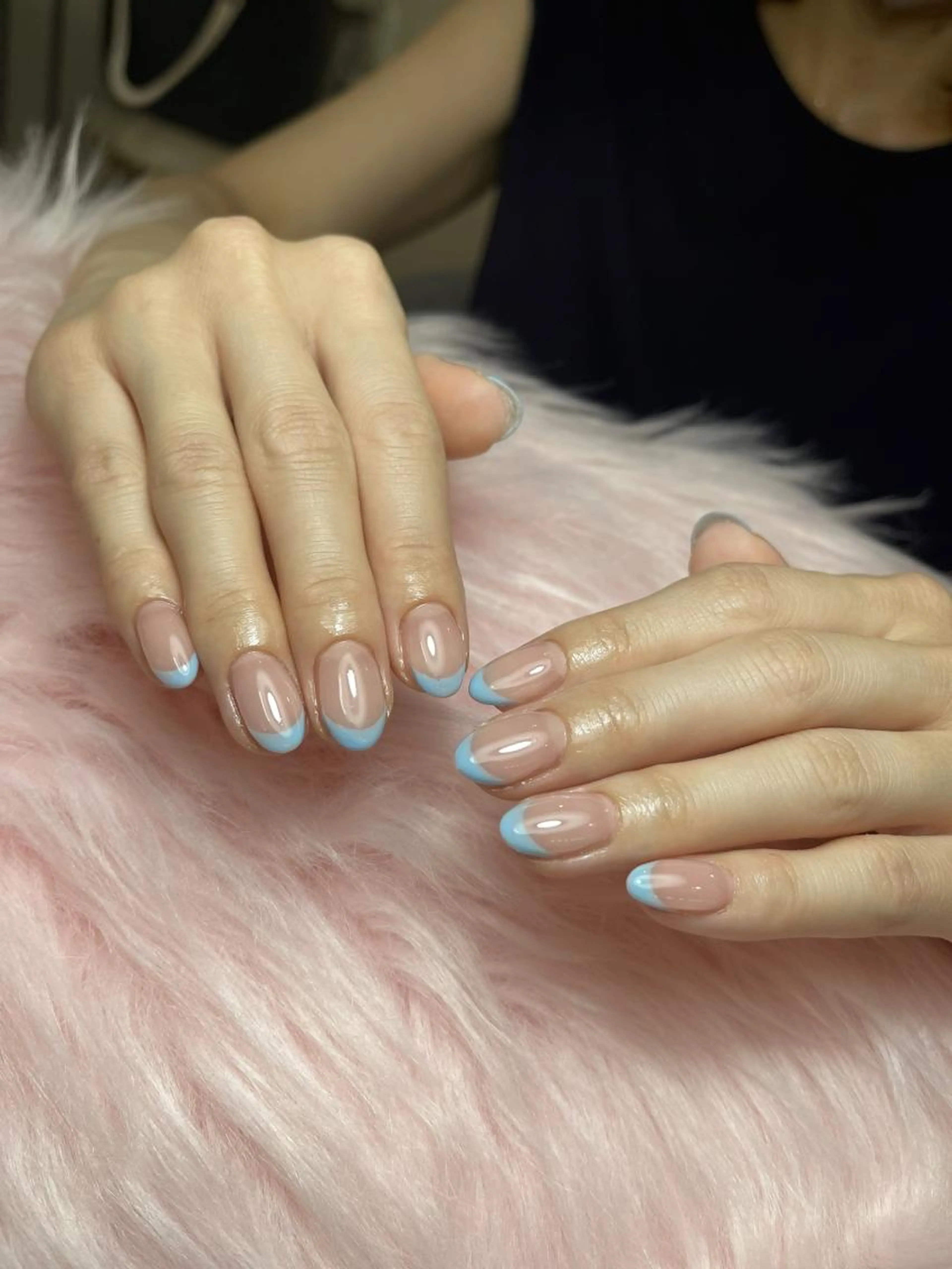 《オフ無料》✨💅☆シンプルフレンチコース☆¥6500の写真