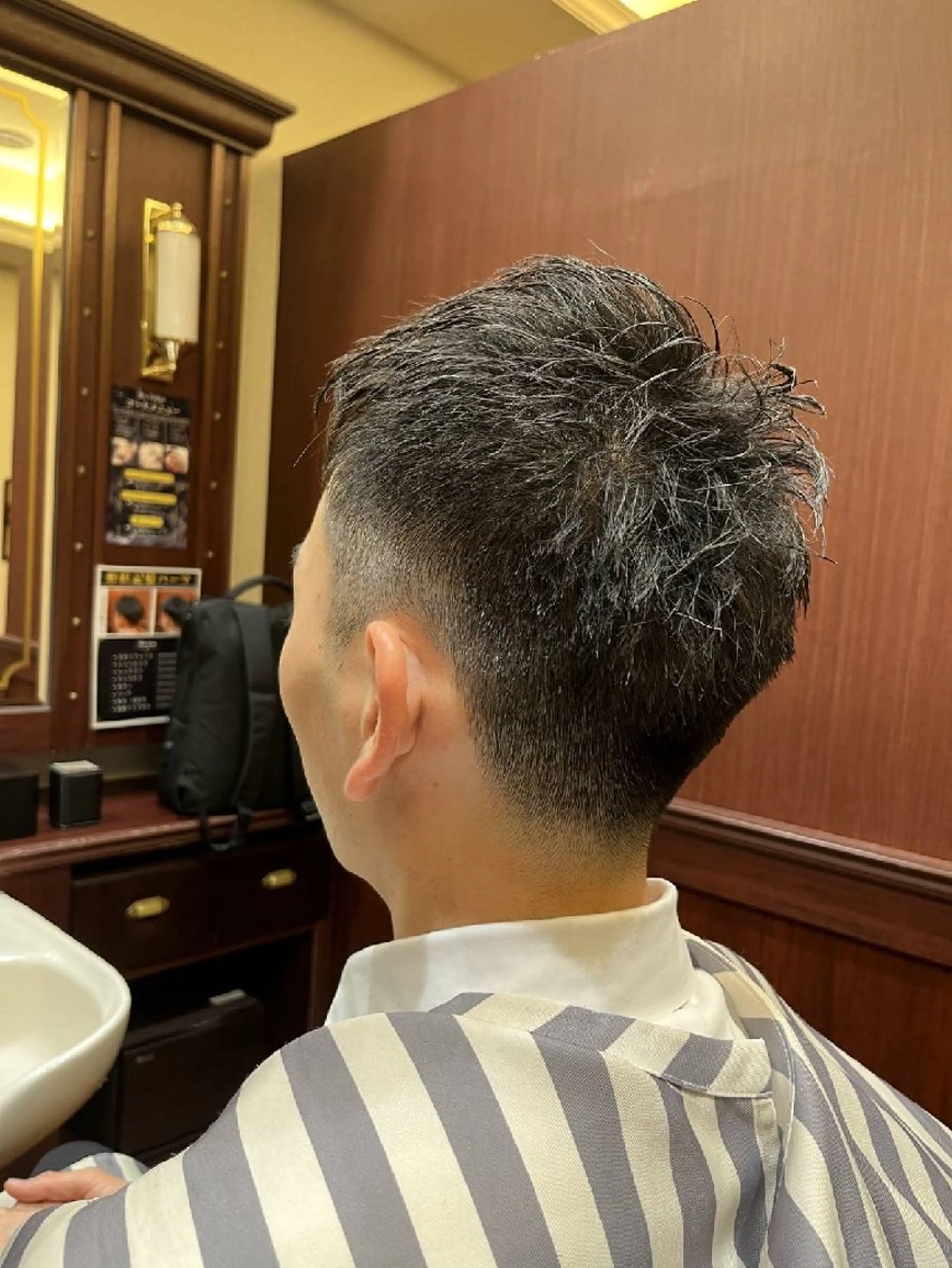 メンズ フェードカット ヘアーサロンラムール所属・神原 朋瑛のヘアスタイル