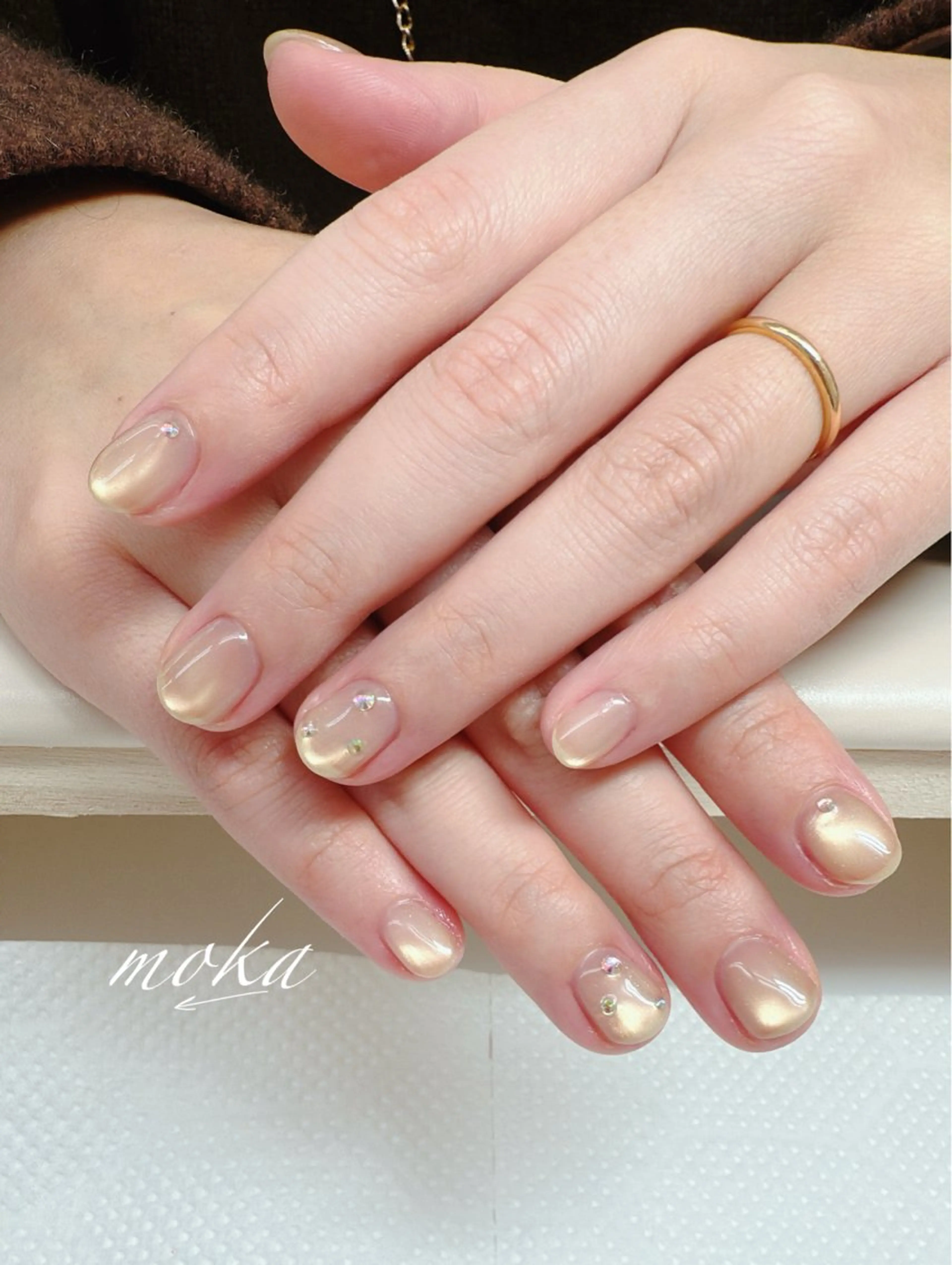 ネイル ハンドネイル ハンドケア 胡蝶蘭レディースサロ ンNailMOKAのネイルデザイン