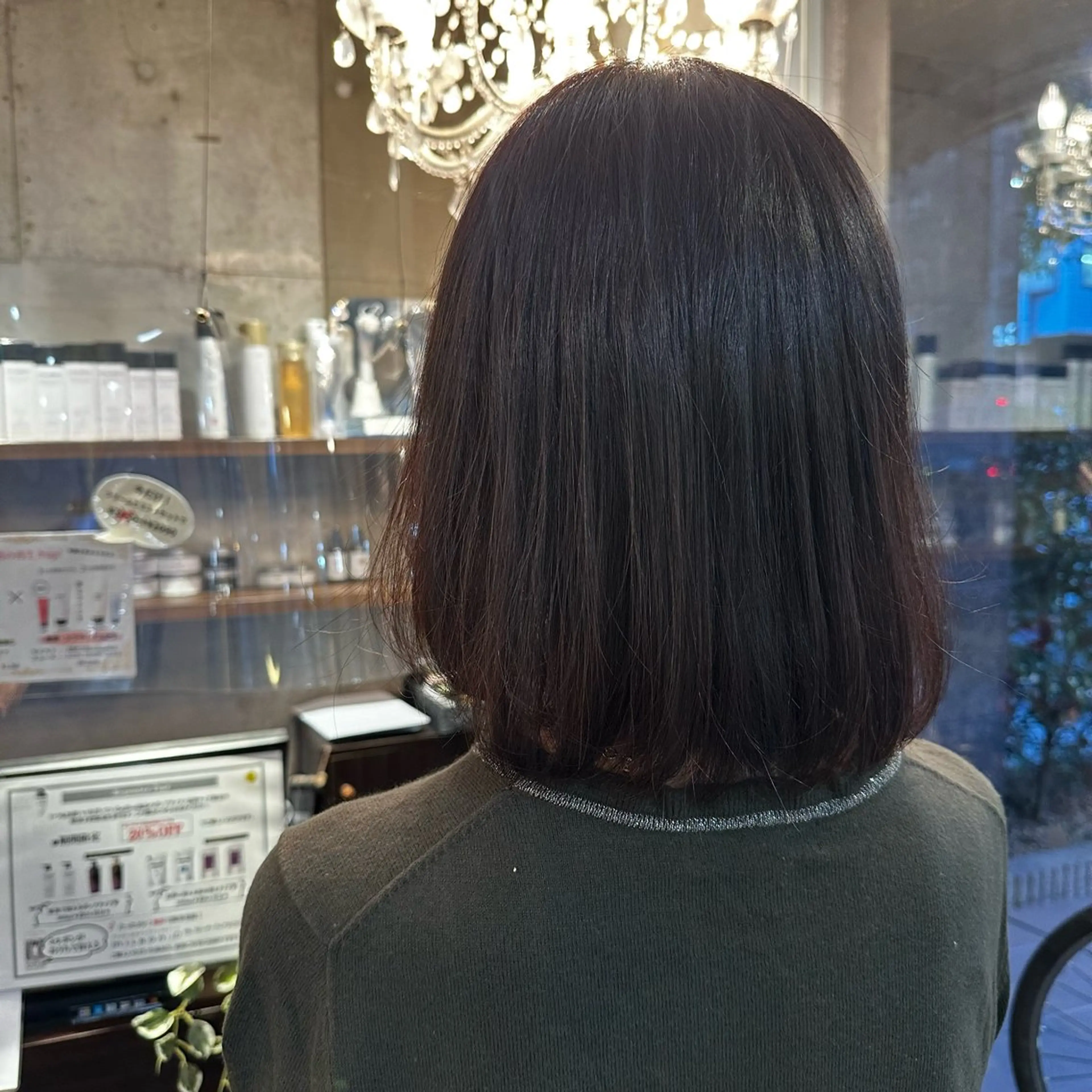 カラー 阿部 麻衣子のヘアスタイル