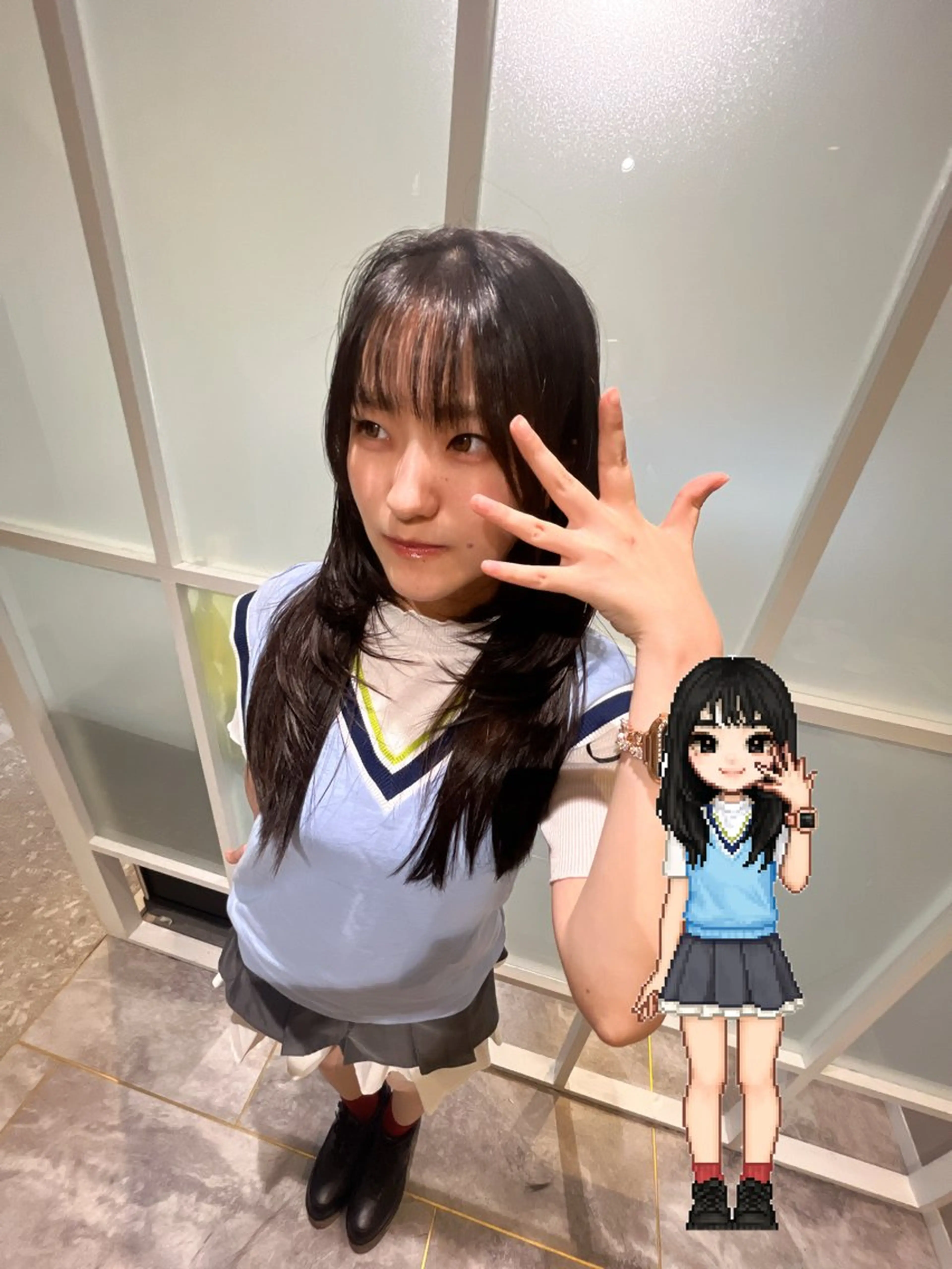 【応援企画✨】前髪カット＋5分で可愛くなる巻き方レクチャー付き ¥1,500の写真