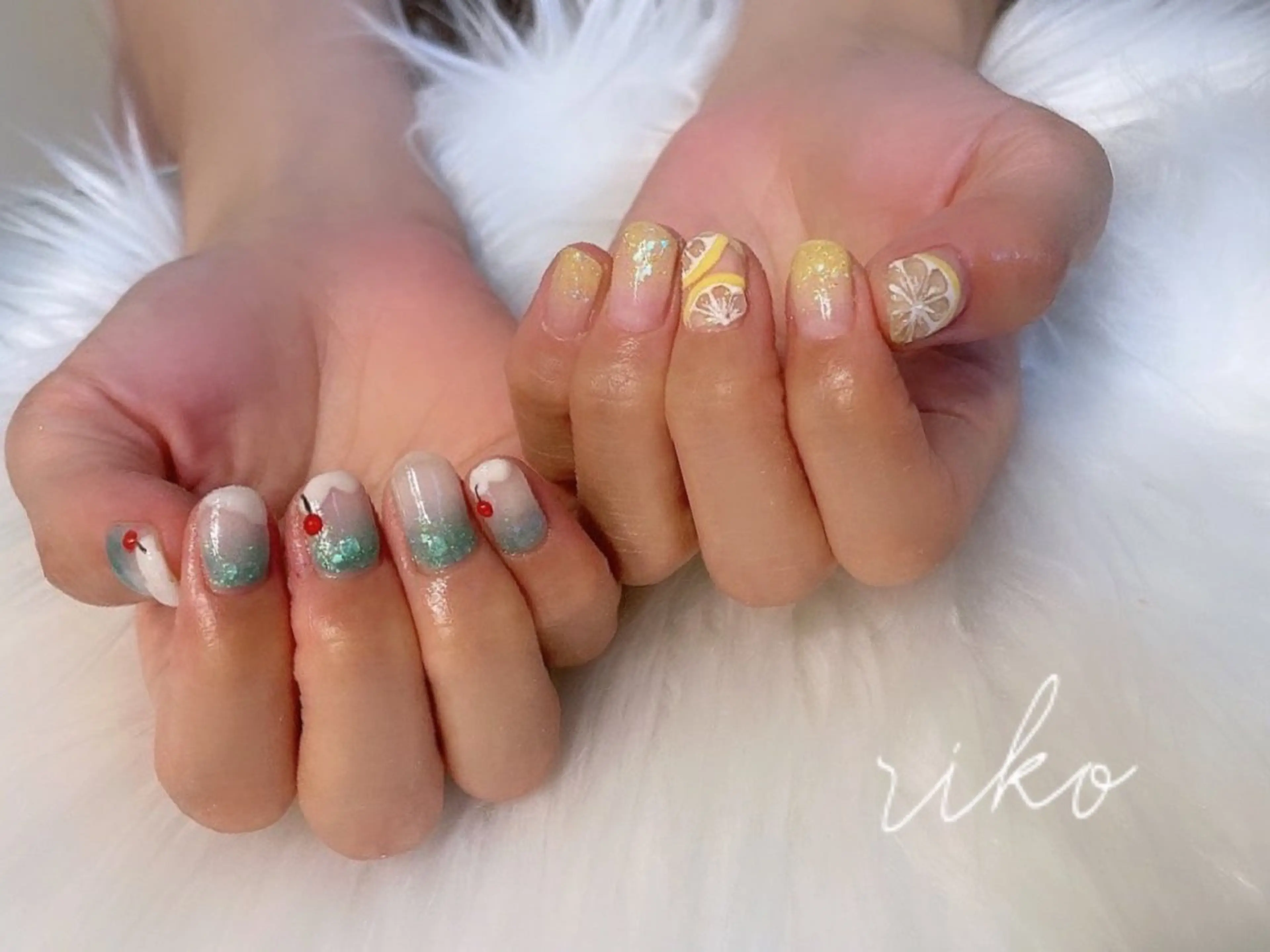 ネイル ハンドネイル riko nailのネイルデザイン