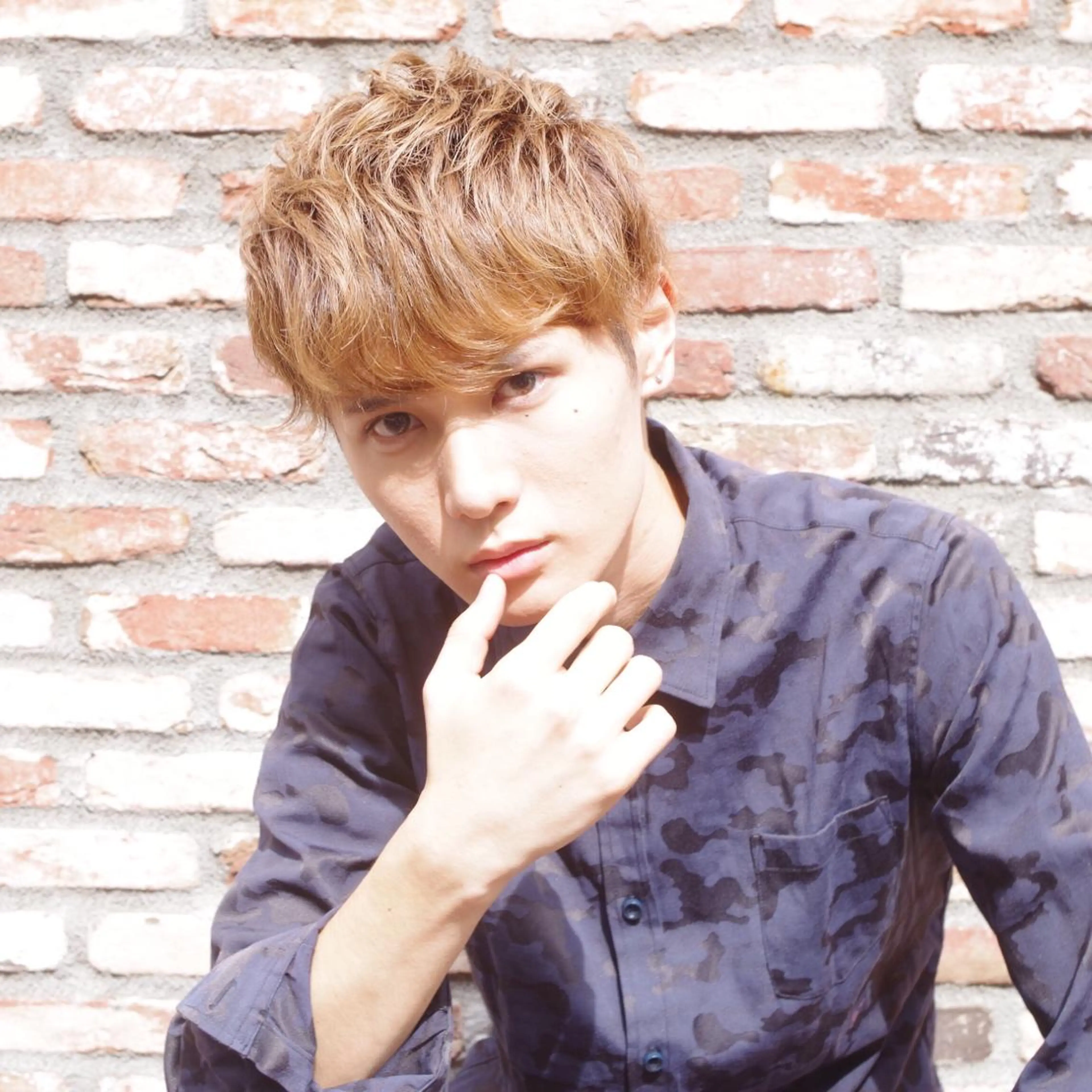 ショート カラー パーマ メンズ This所属・🟦髪質改善6年 💊YAMAMOTOのヘアスタイル