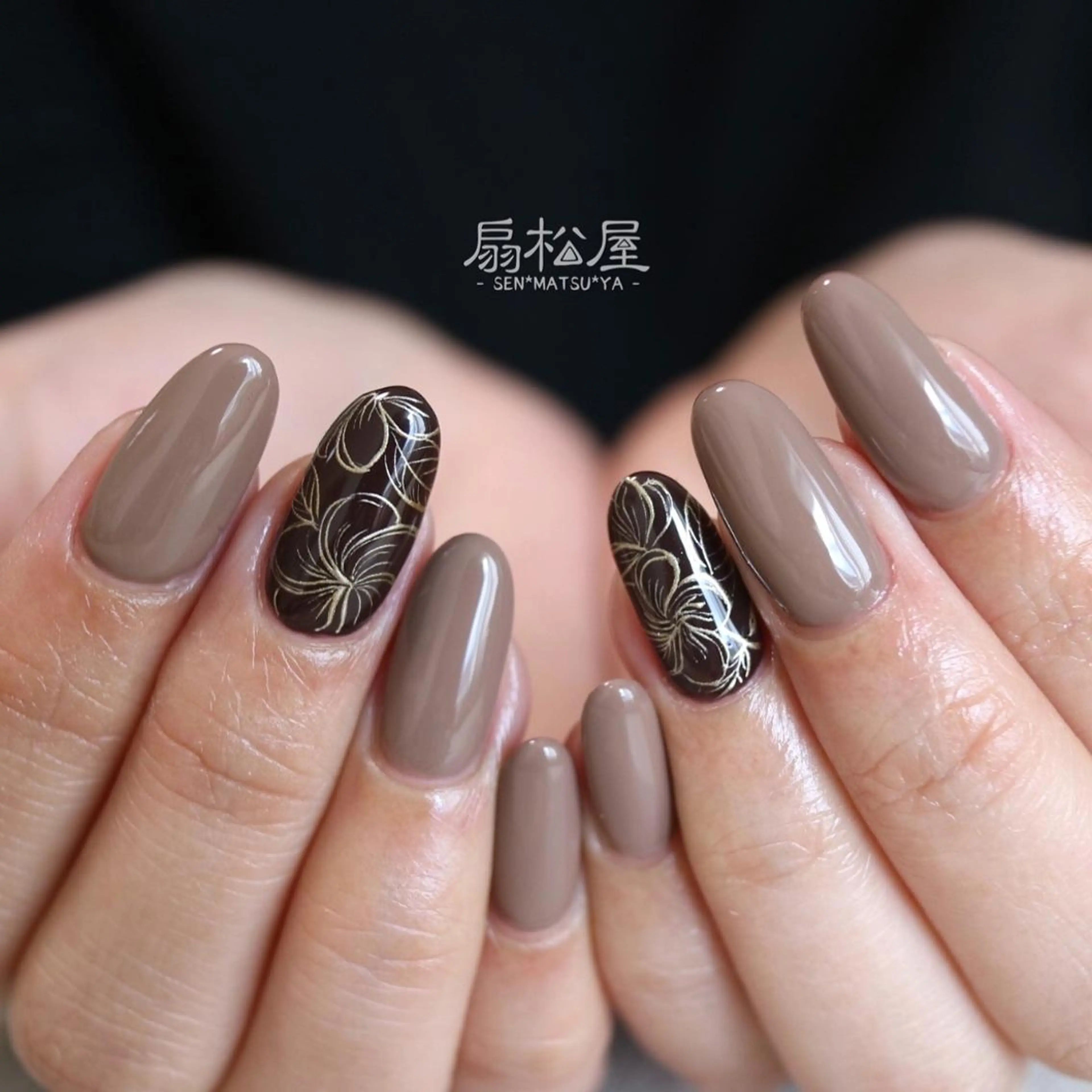 ネイル 扇松屋 marie.nのネイルデザイン