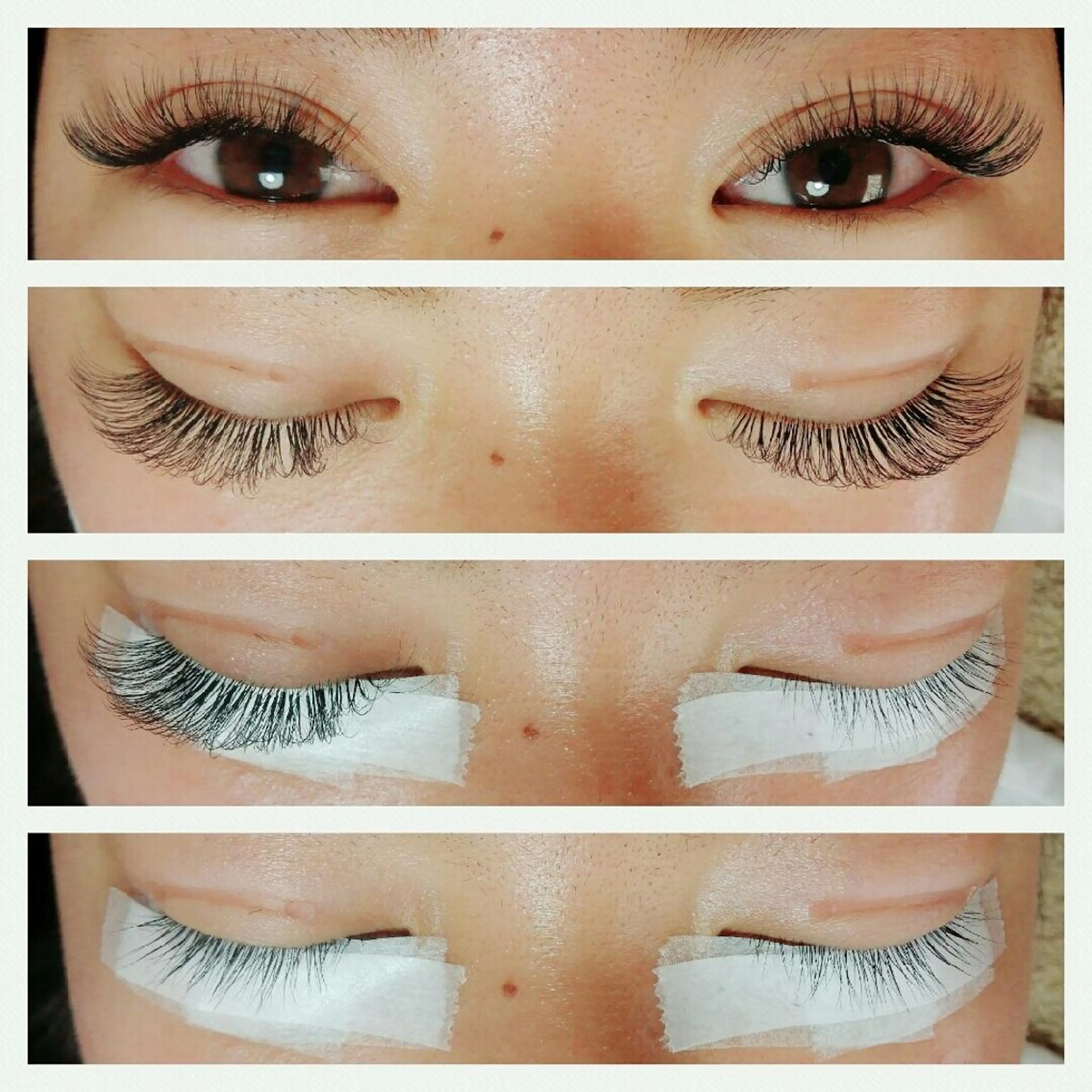 マツエク・マツパ キュート Dカール ボリュームラッシュ Rouge ・ K  　のマツエク・マツパデザイン