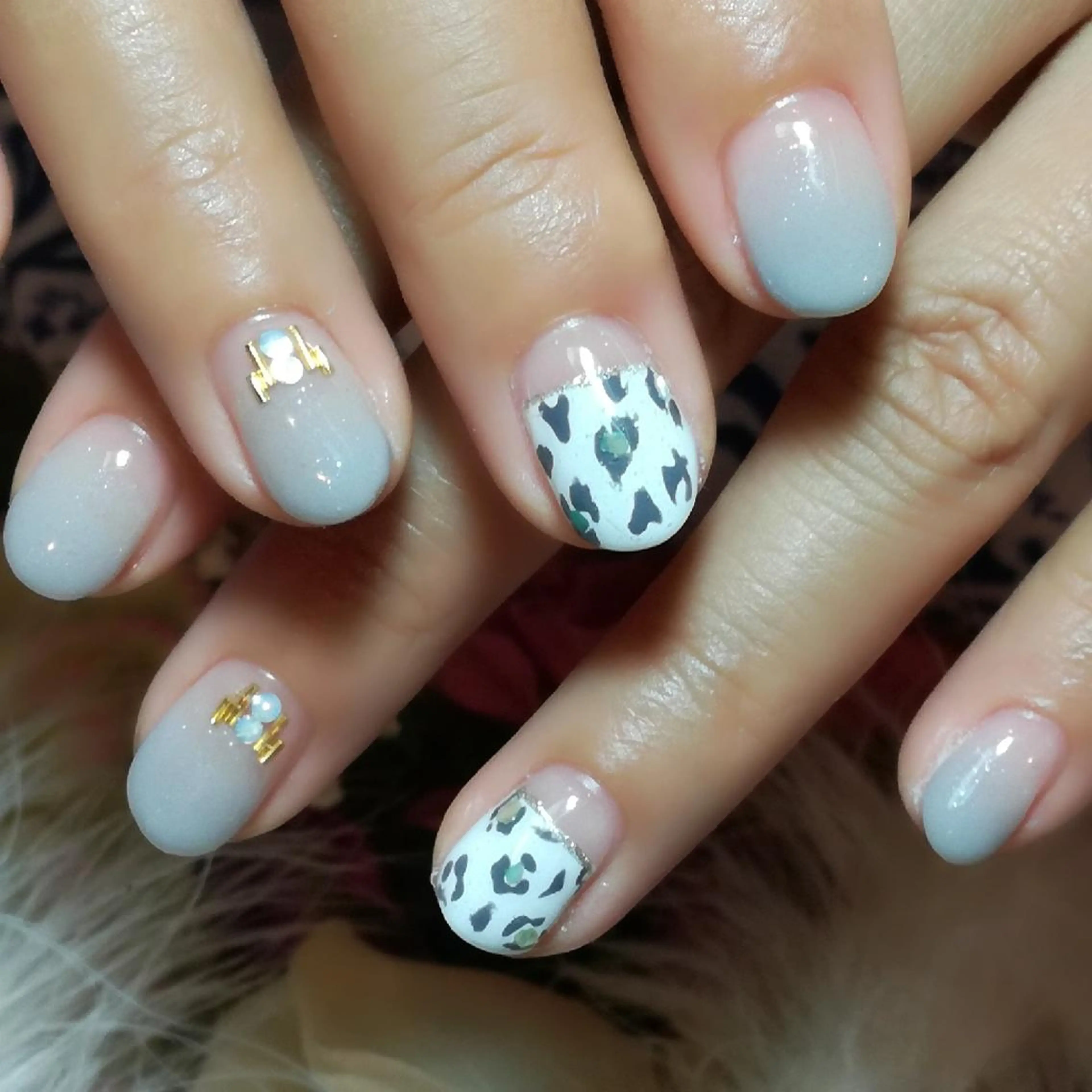 ネイル アニマル柄 sweet pico所属・sweet pico 住吉のネイルデザイン