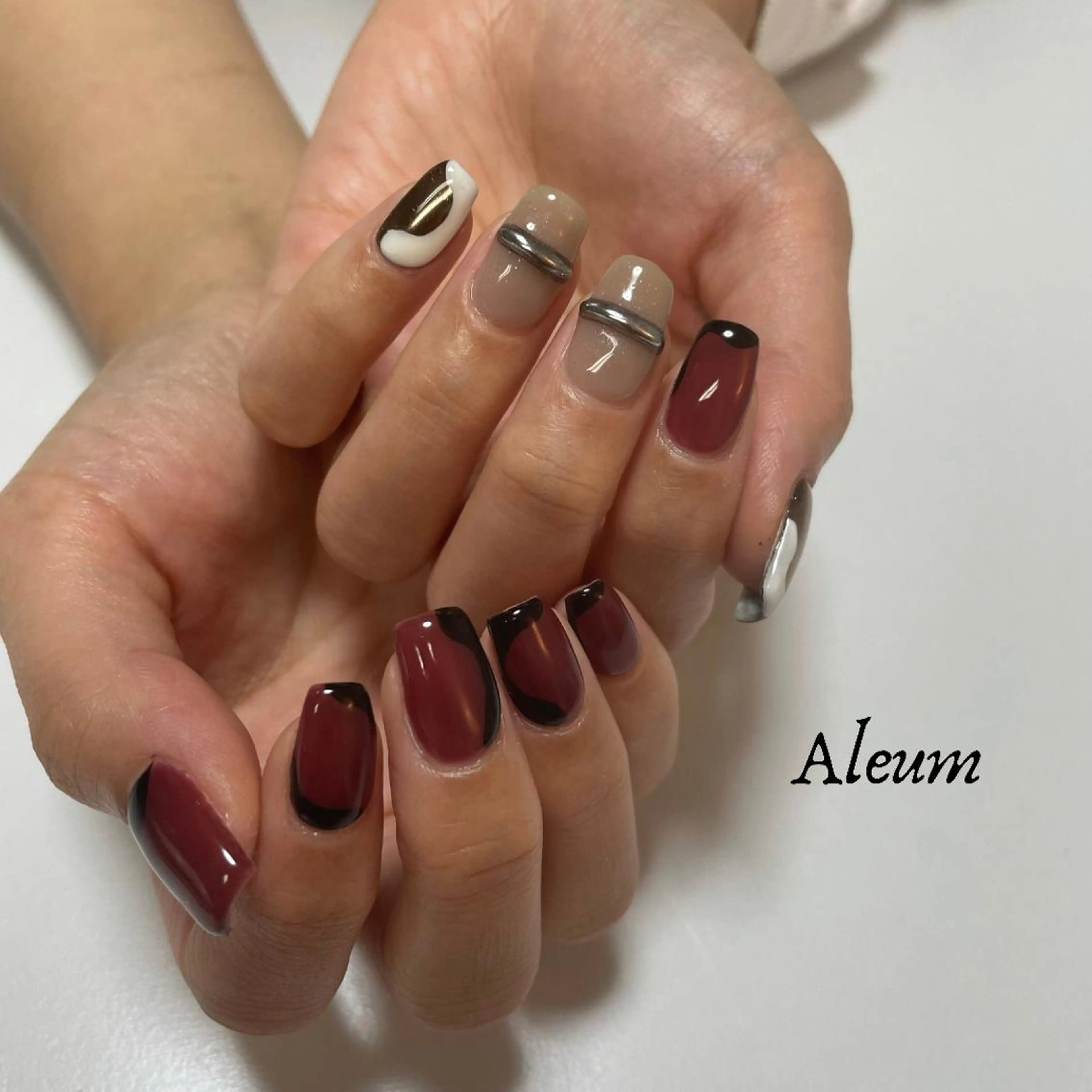 ネイル ハンドネイル Aleum所属・Nail Salon Aleumのネイルデザイン