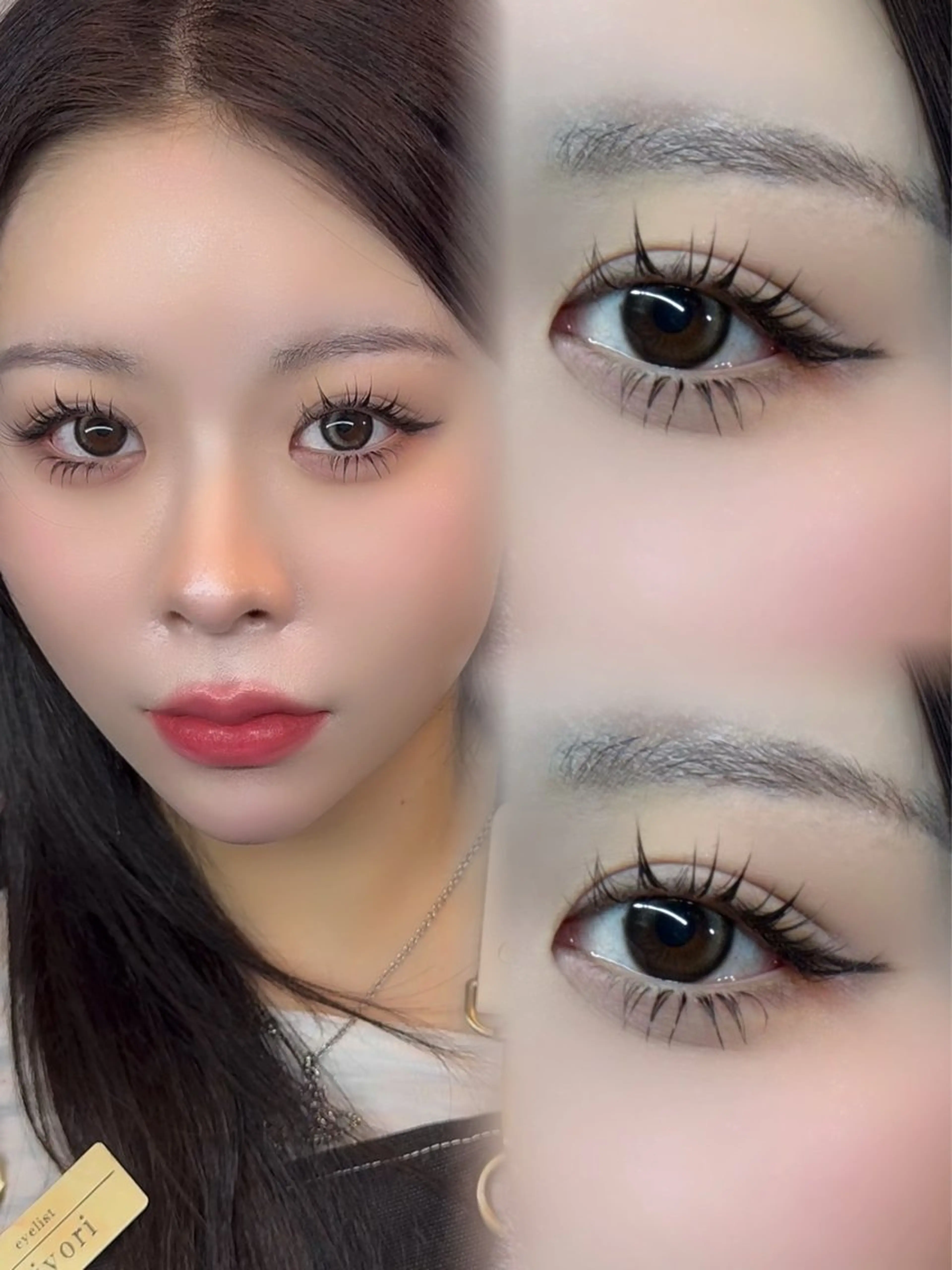 マツエク・マツパ 下まつげエクステ マツエク I:bellebyBINEL別府店所属・i:belle Reimiのマツエク・マツパデザイン