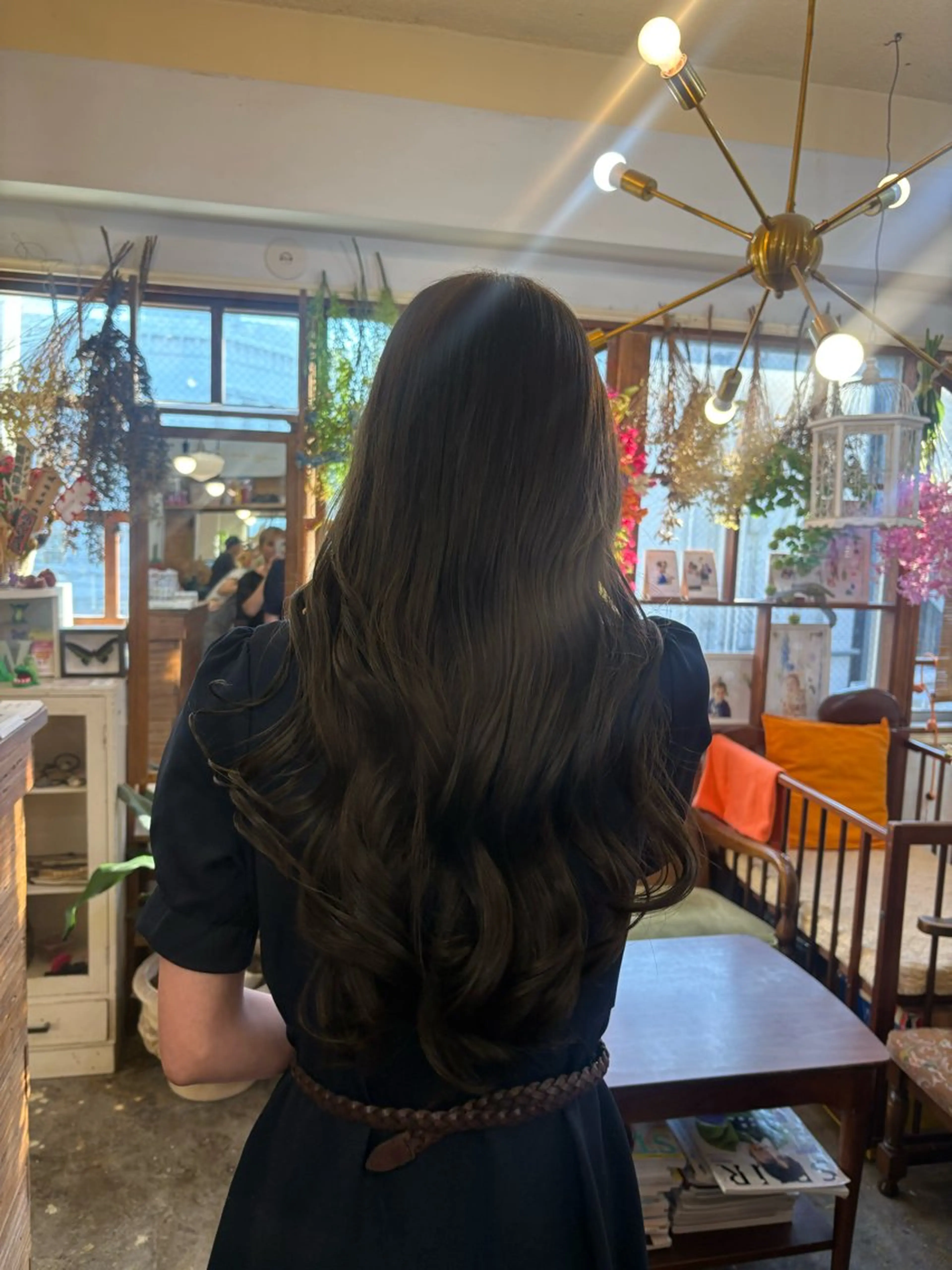 ロング カラー ヘアカラー トリートメント JuJu (orange)のマツエク・マツパデザイン