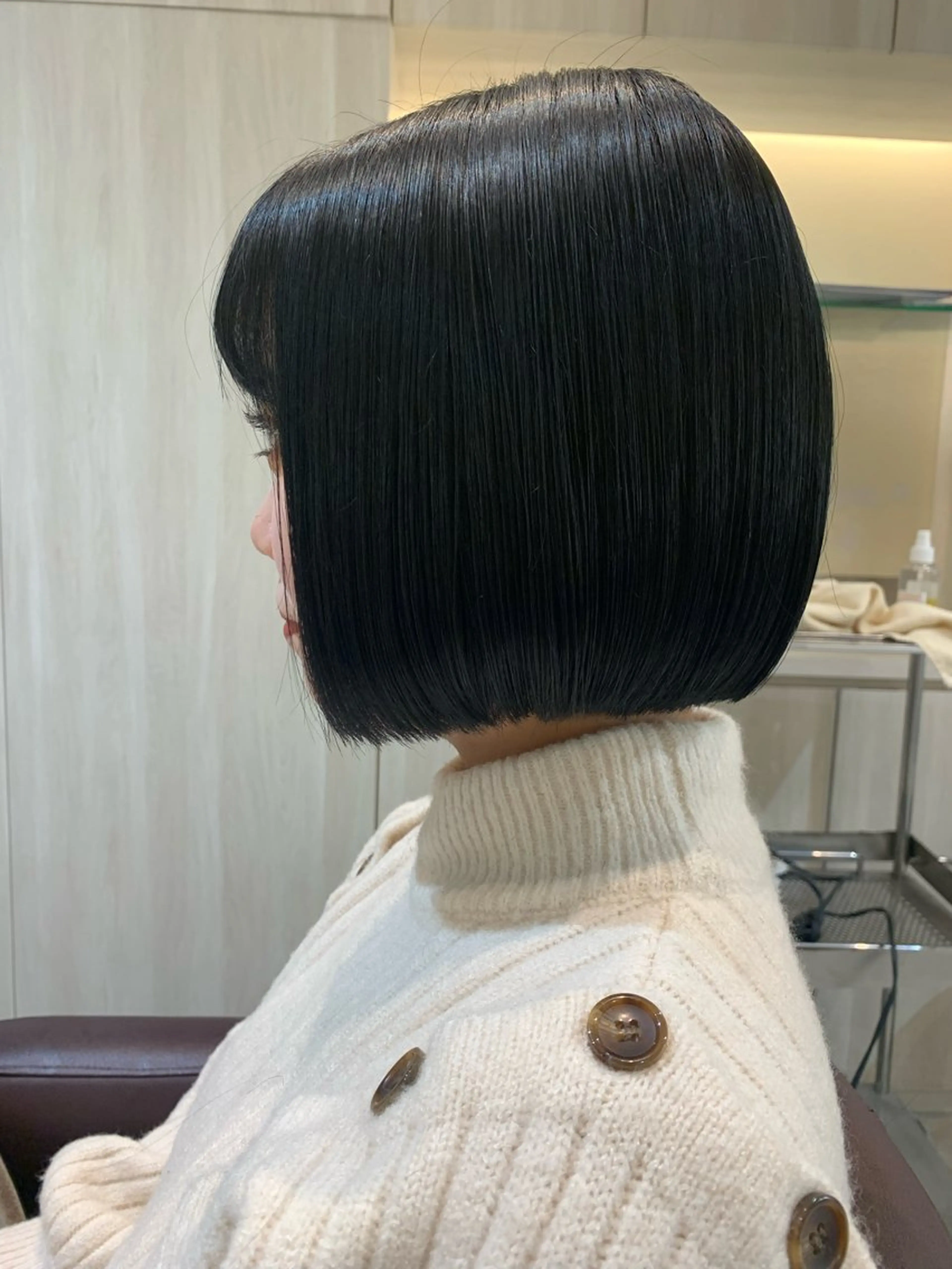 ショート カラー ボブ カット ヘアカラー トリートメント SALOWIN名古屋栄店所属・Yuuki🌷名古屋 栄 カラー/ボブのヘアスタイル