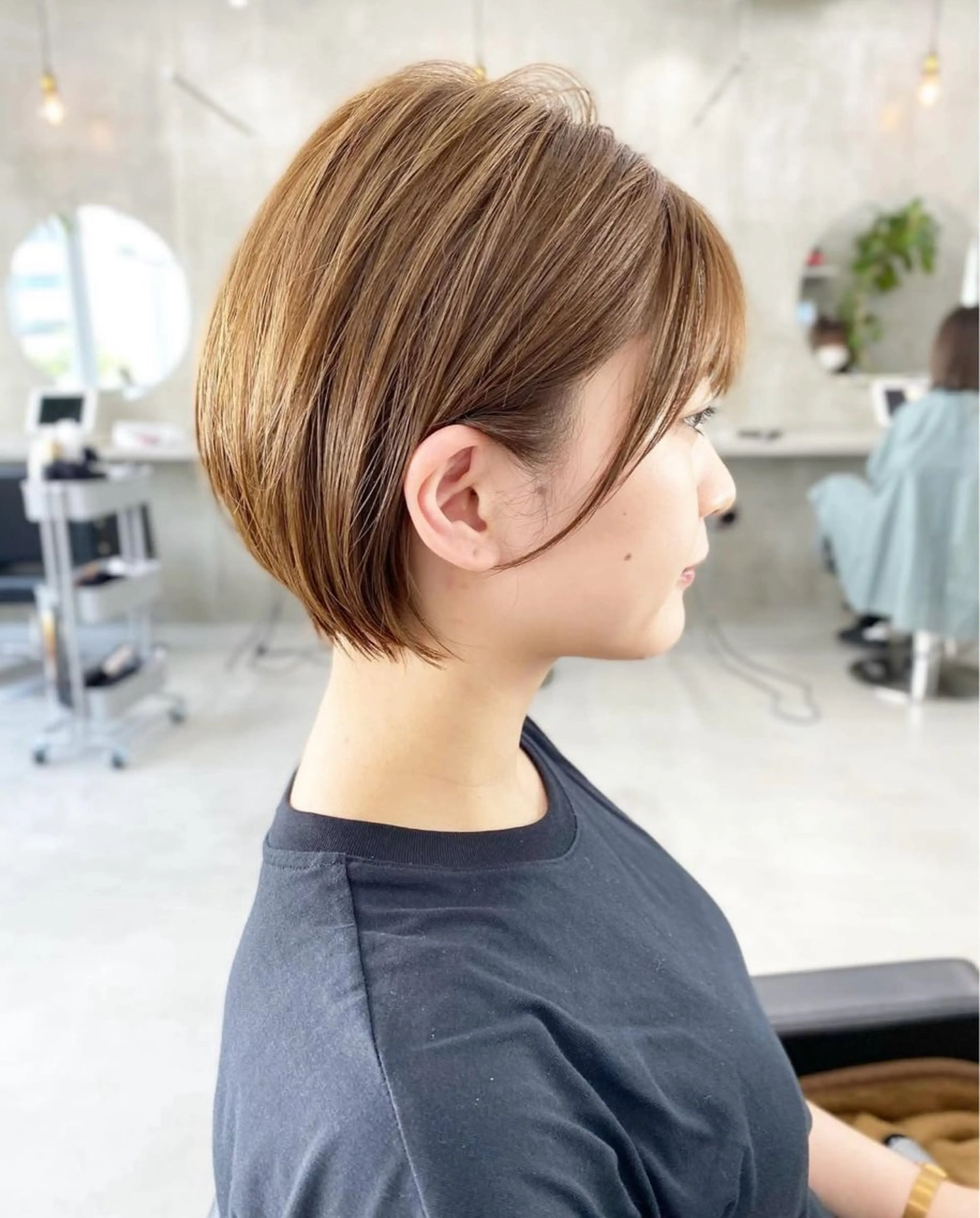 ショート カラー VIE表参道所属・艶感カラー💫 りょお🫧のヘアスタイル