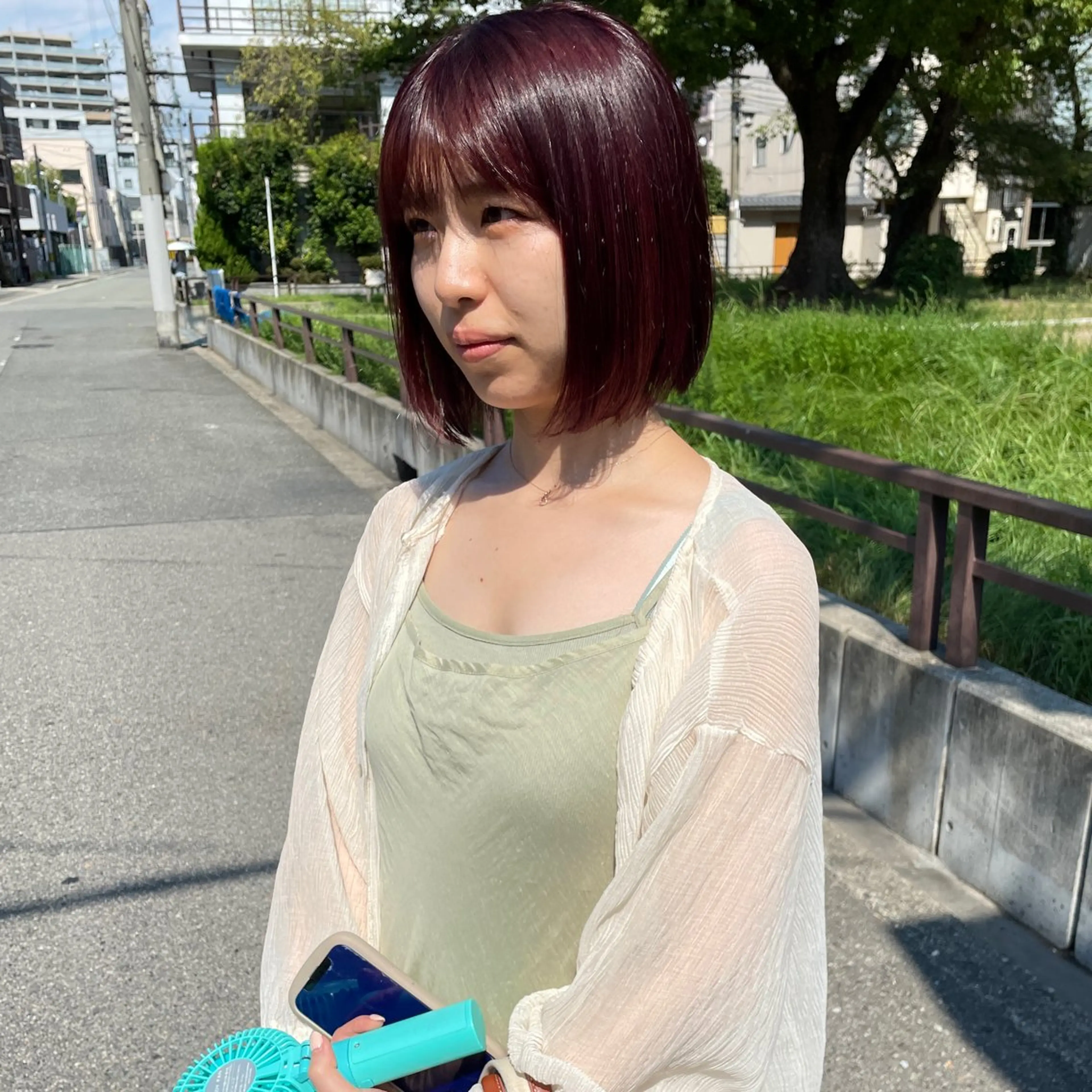 ショート カラー レッドカラー ヘアカラー fubuki🪷 似合わせカットカラーのヘアスタイル