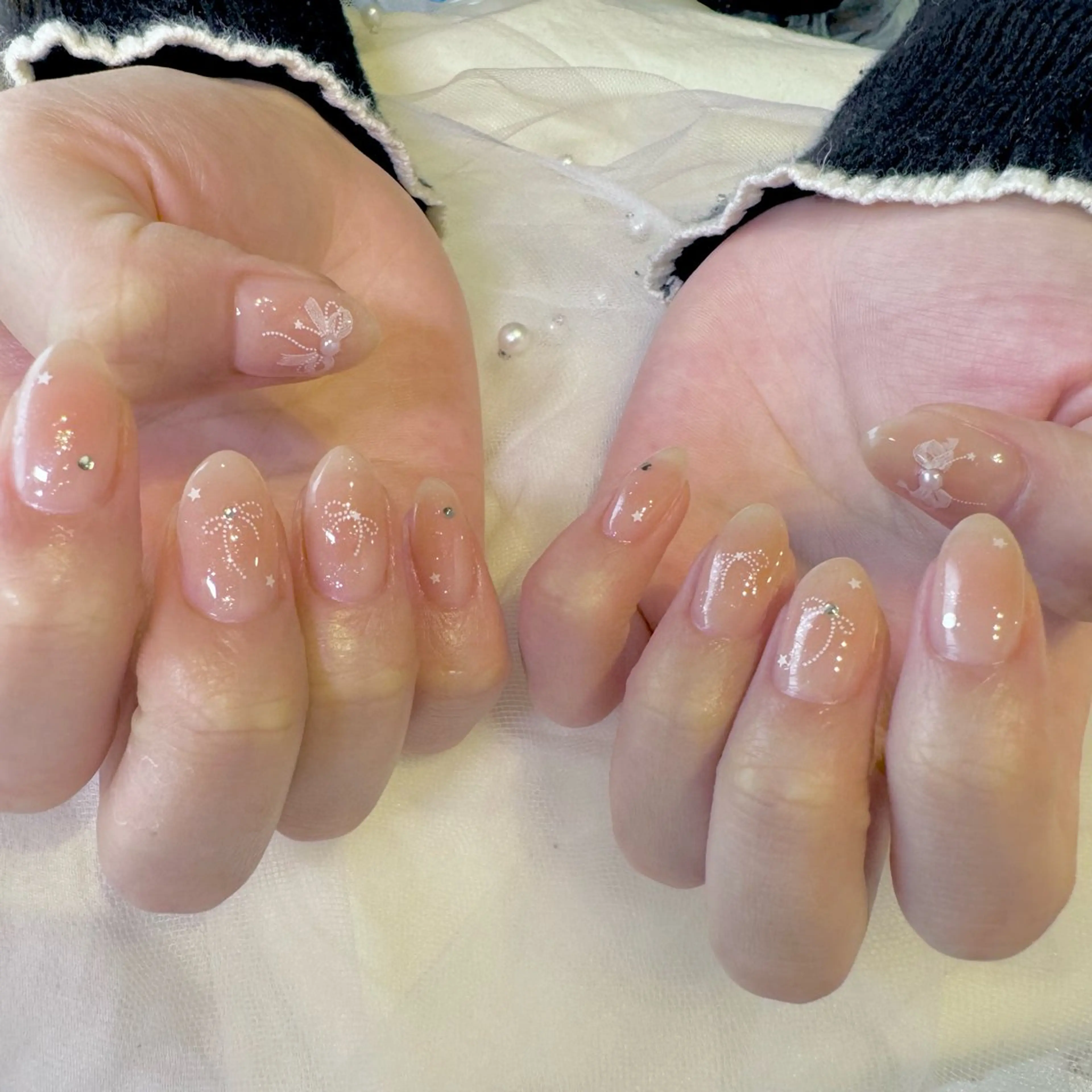 ネイル ワンホンネイル ハンドネイル nail salon e'mu💐のネイルデザイン