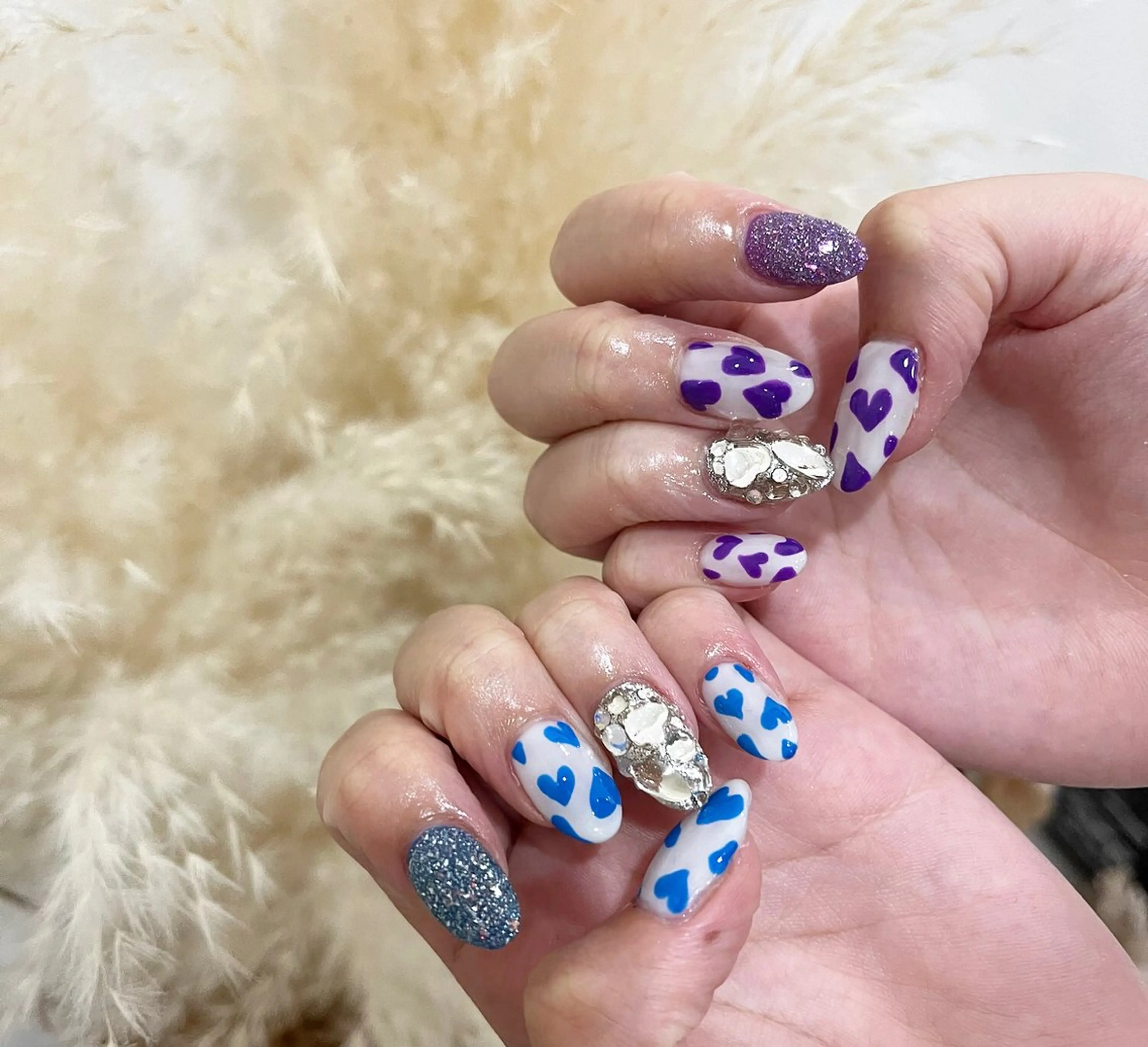 ネイル ハート #Amin所属・#Amin nail salonのネイルデザイン