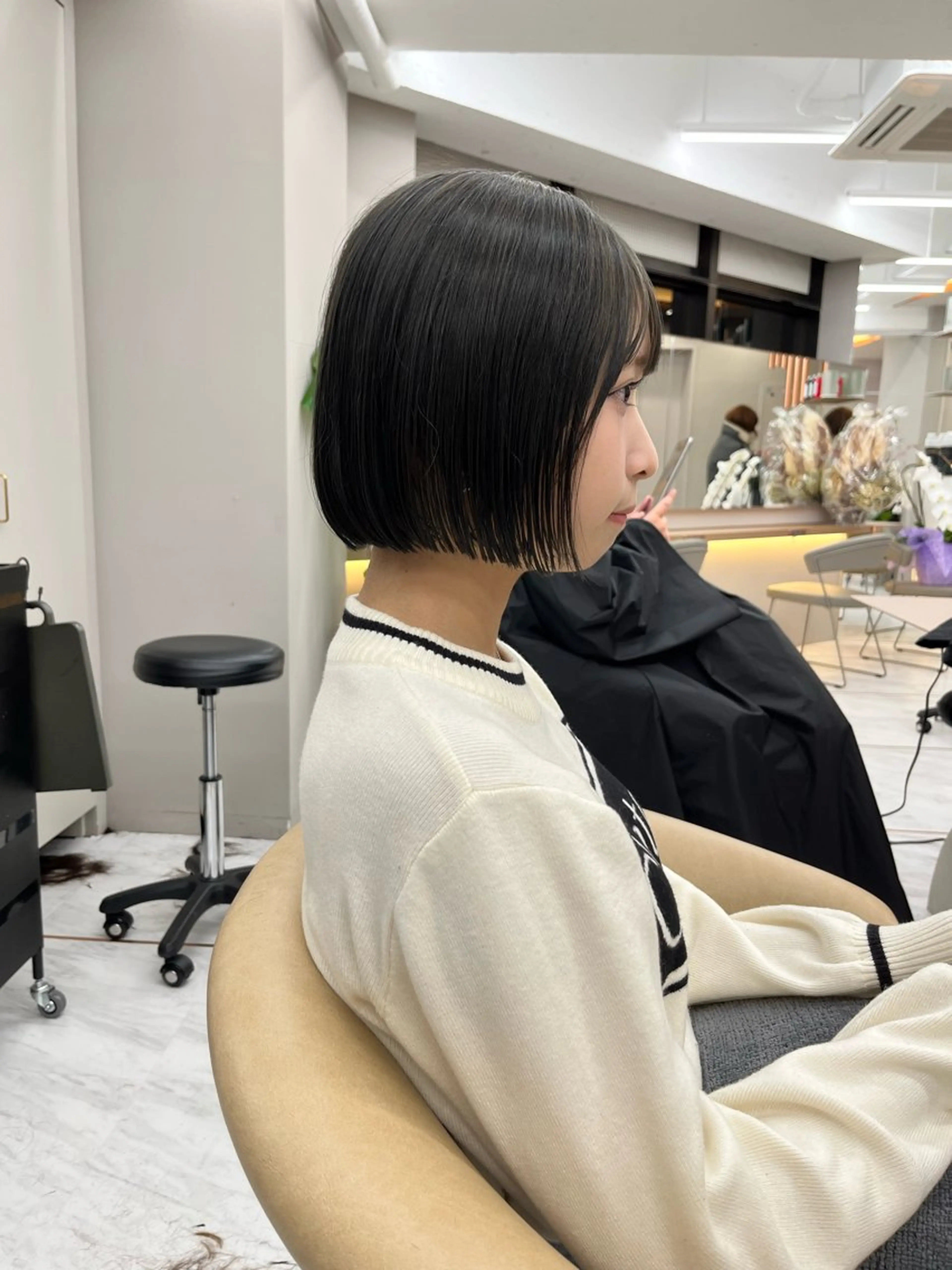 ショート カラー 池袋/似合わせ/縮毛 髪質改善【ugen】のヘアスタイル