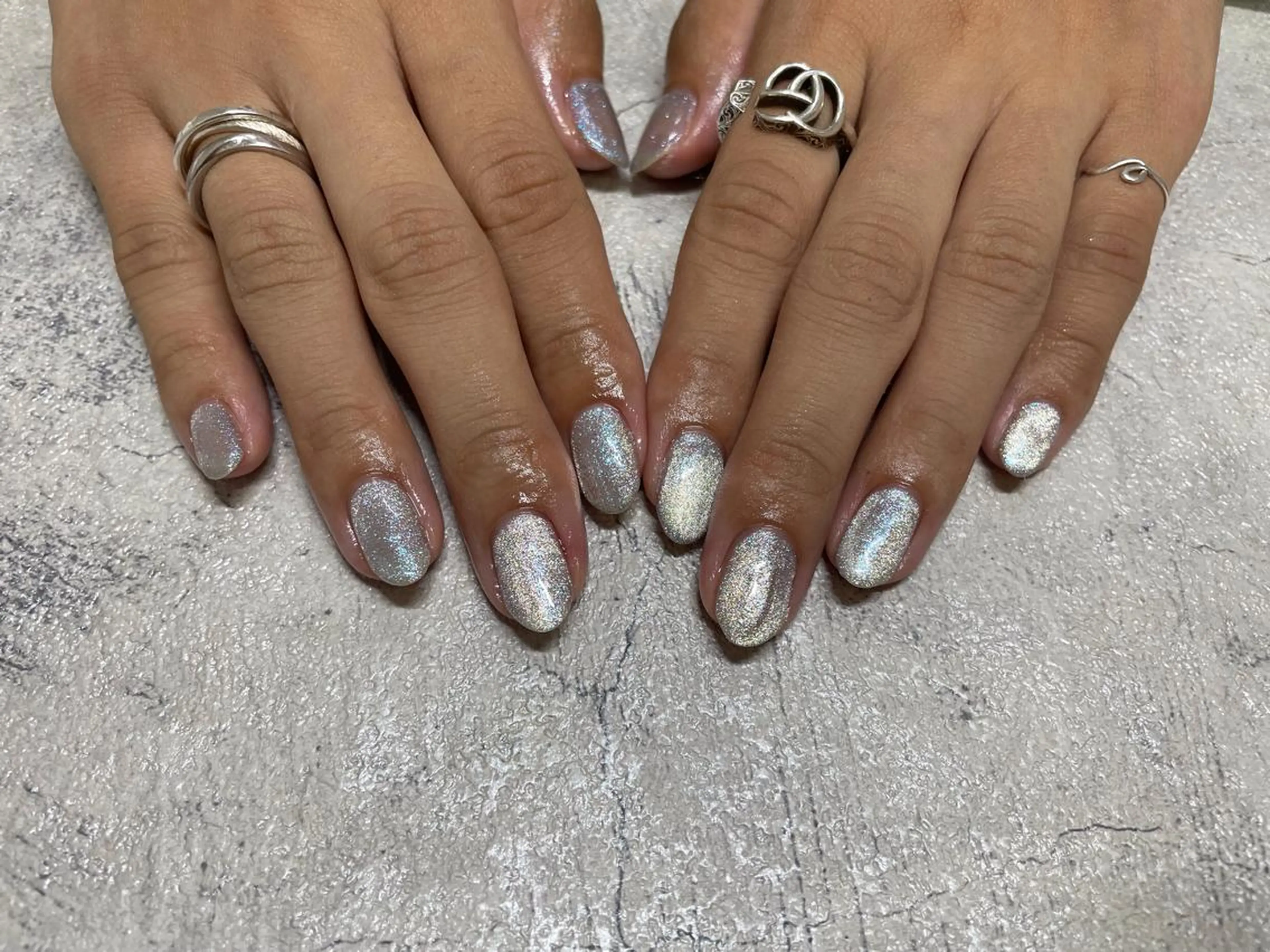 ネイル マグネットネイル ハンドネイル Mogu nail 二子玉川のネイルデザイン