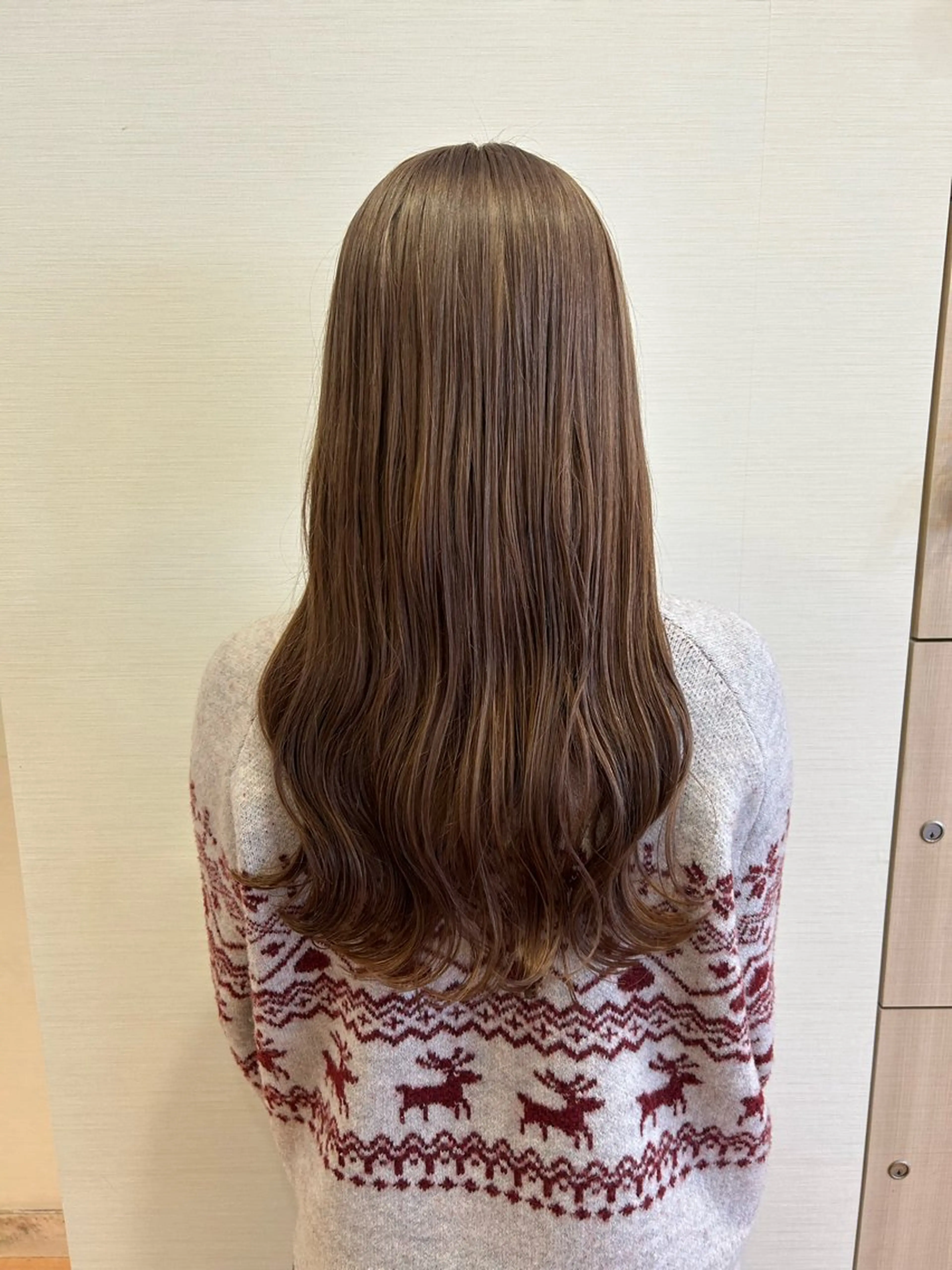 ロング カラー カット ヘアカラー ミ ユのヘアスタイル