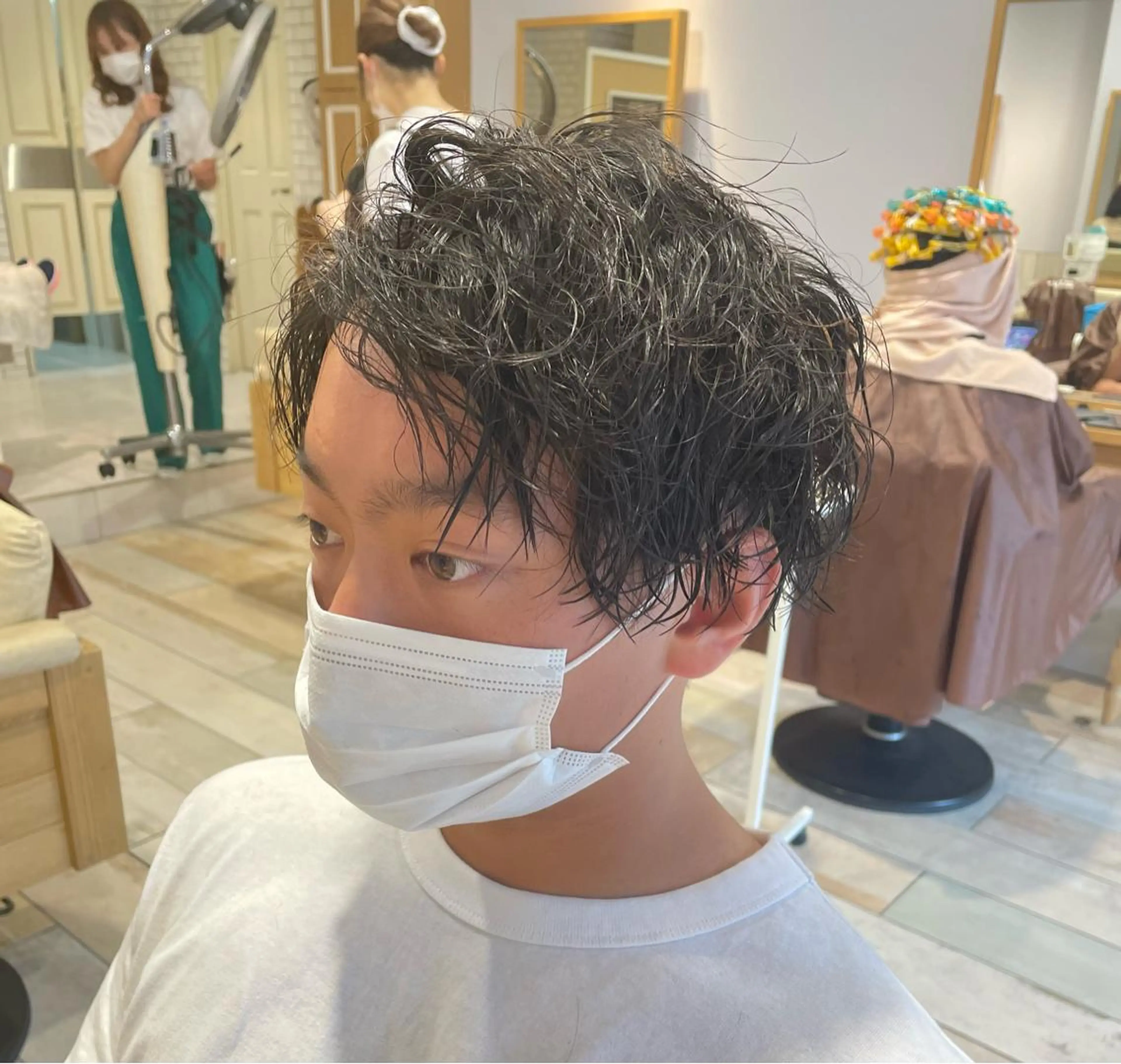 パーマ メンズ カット パーマ すげさやか ✨メンズカットパーマのヘアスタイル