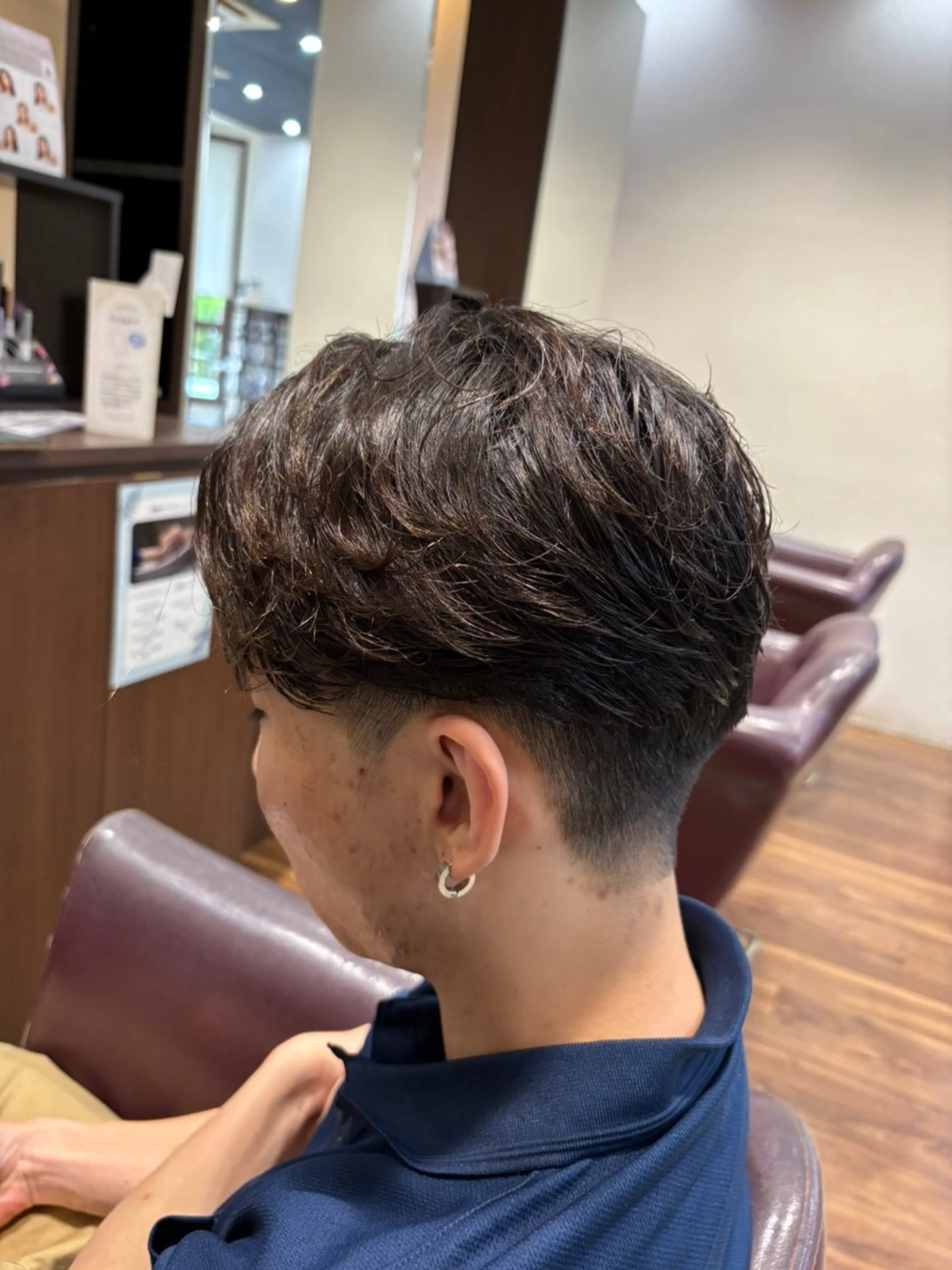 パーマ メンズ メンズパーマ ニュアンスパーマ カット パーマ 松崎 崇のヘアスタイル