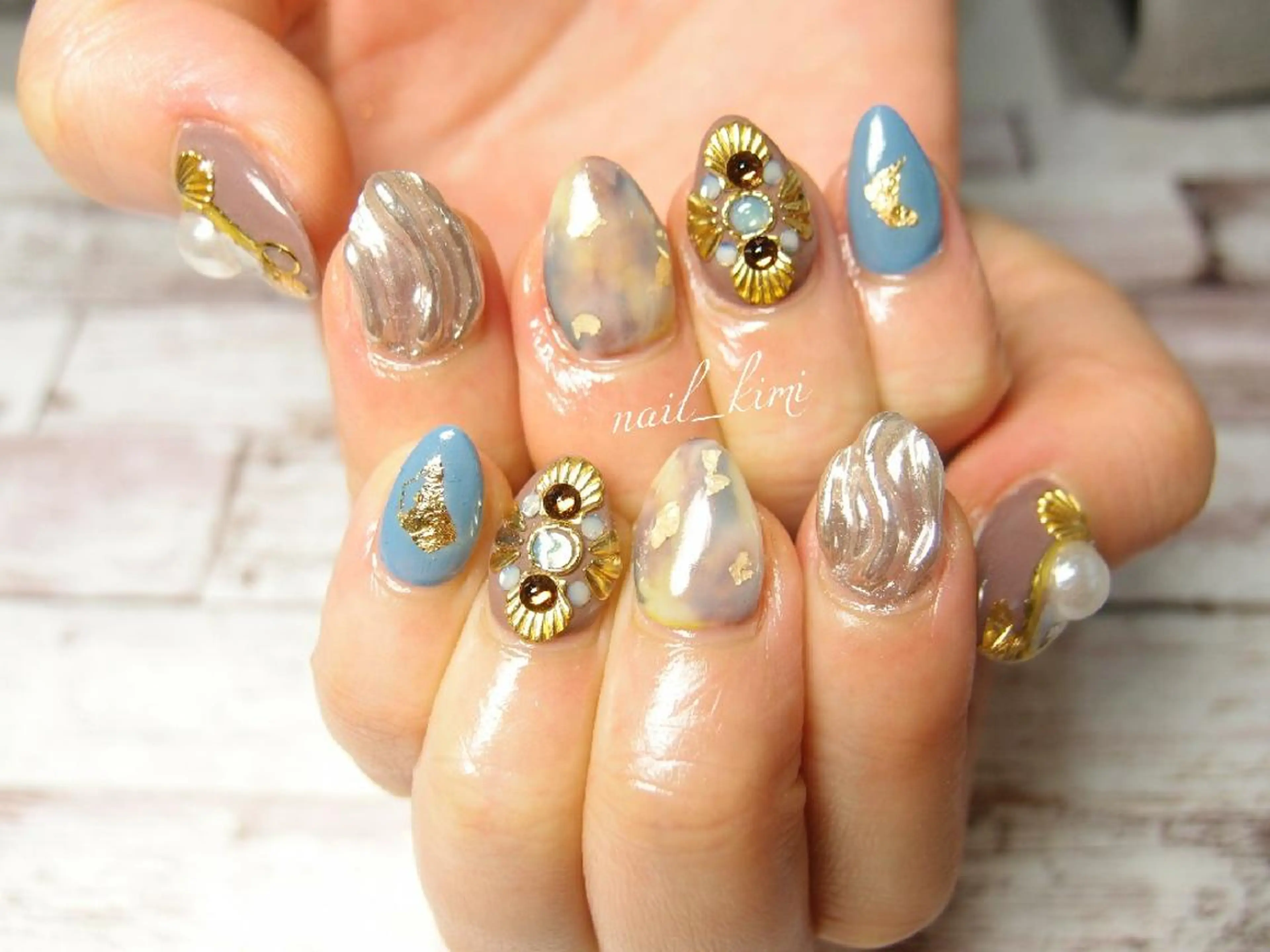 ネイル ConneQt所属・ETHOSENSE. kimikaのネイルデザイン