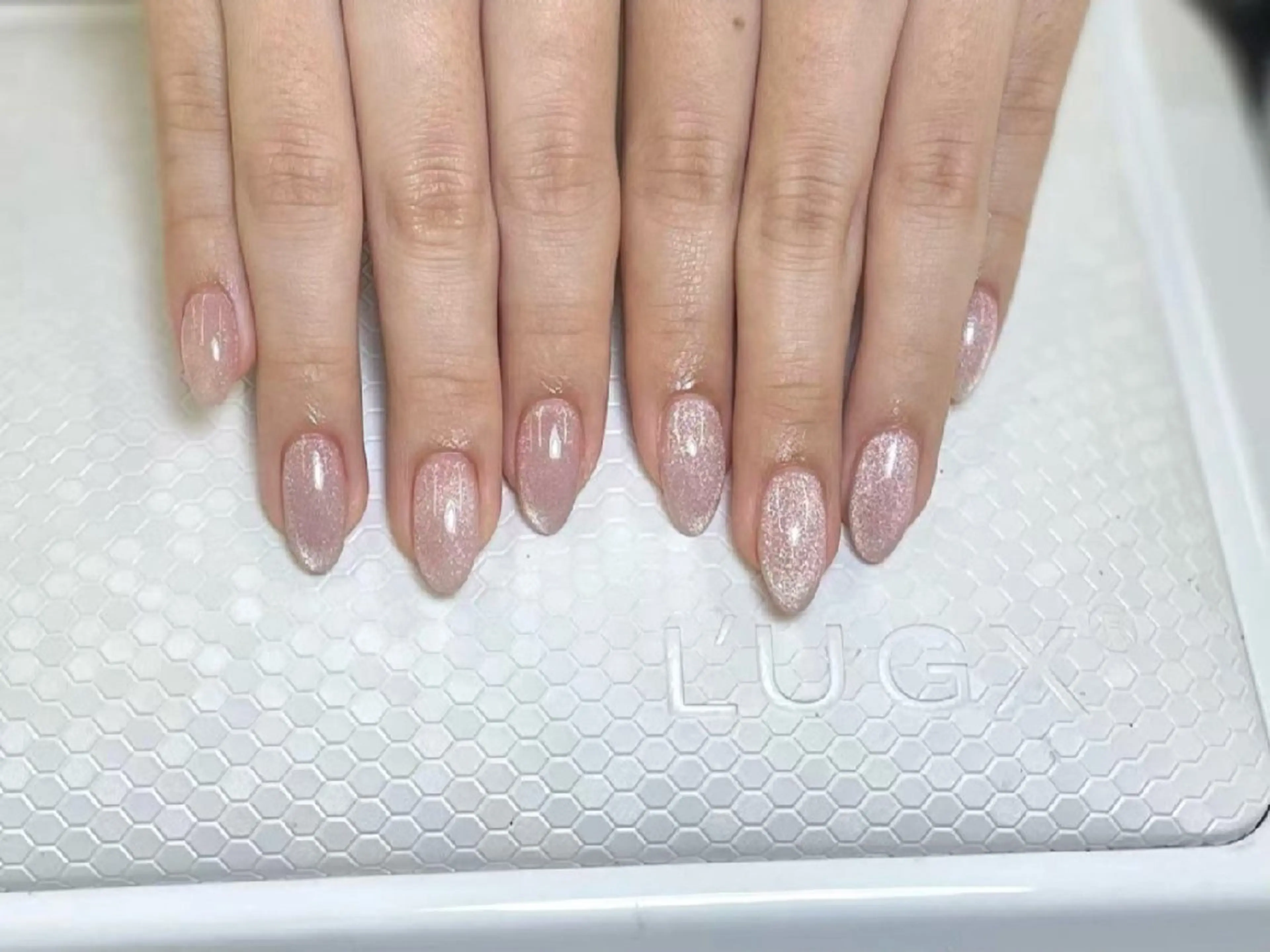 ネイル チークネイル フットネイル フレンチネイル ジェルネイル ガラスフレンチ ハンドネイル ル ナのネイルデザイン