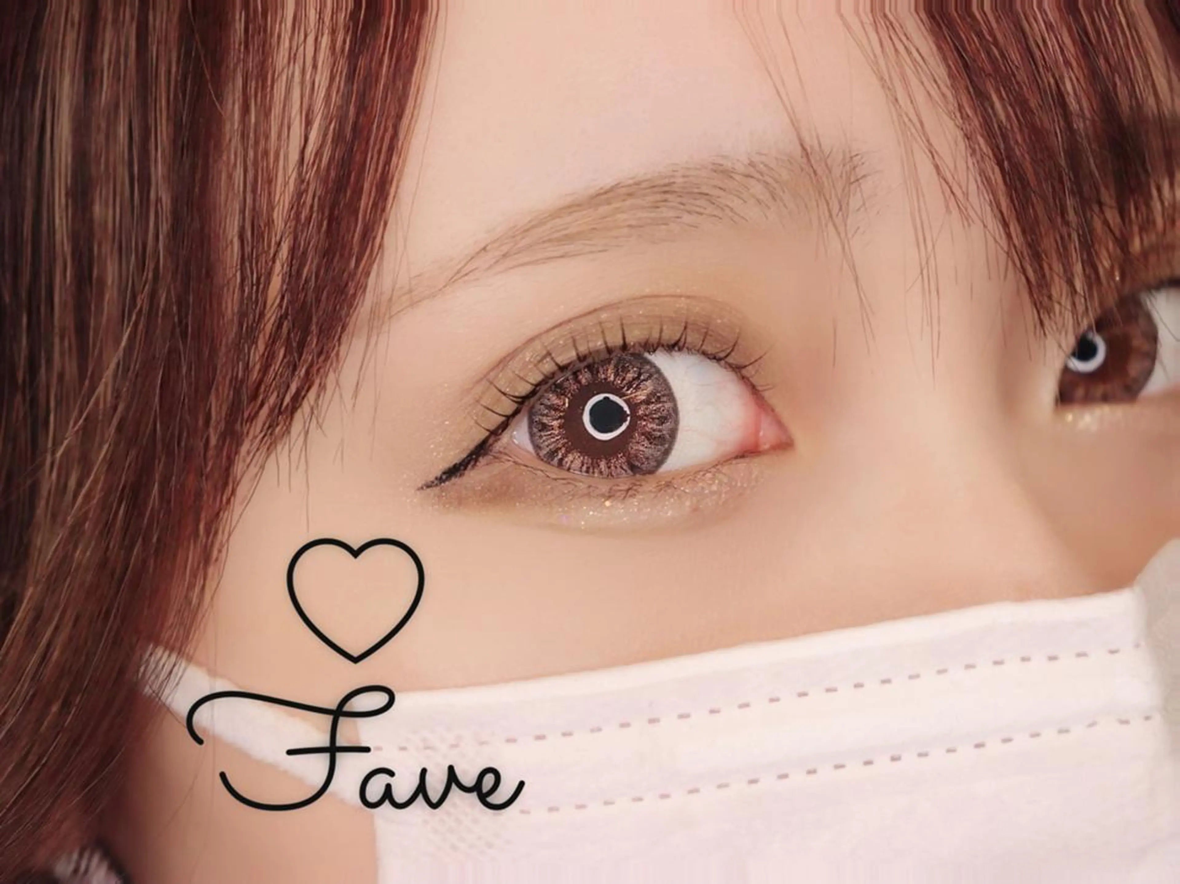 🌟髪色、肌色に似合わせる眉毛カラー🌟（他メニューに追加の場合￥1,100でご案内）の写真